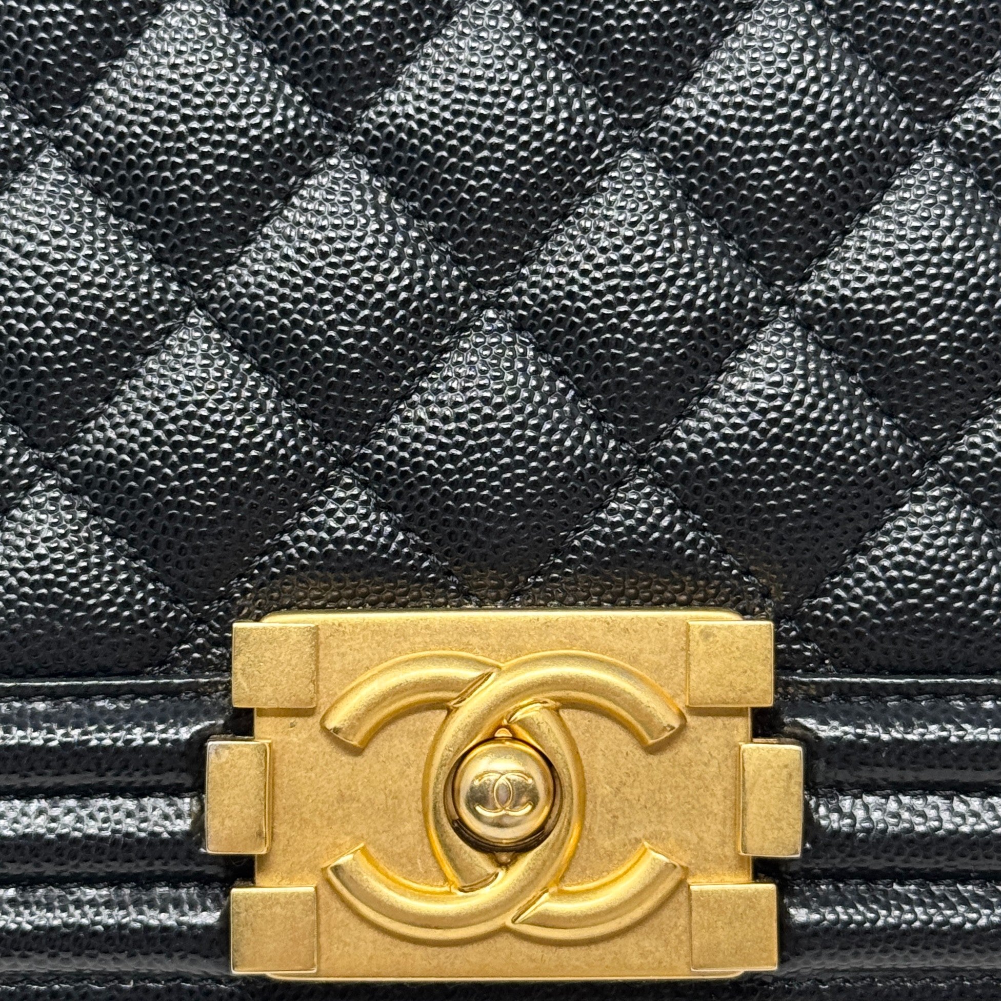 Chanel Black Medium Boy Bag