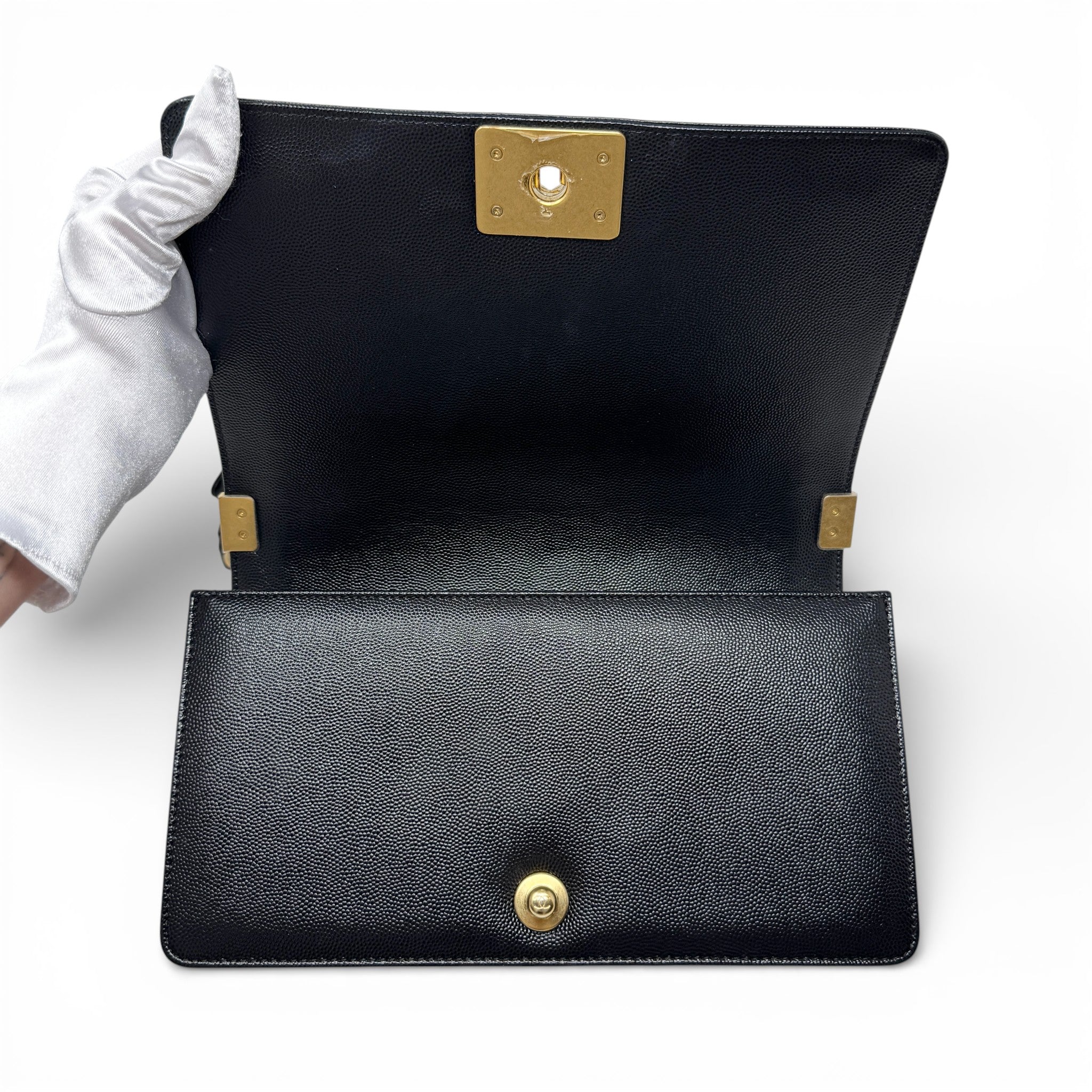 Chanel Black Medium Boy Bag