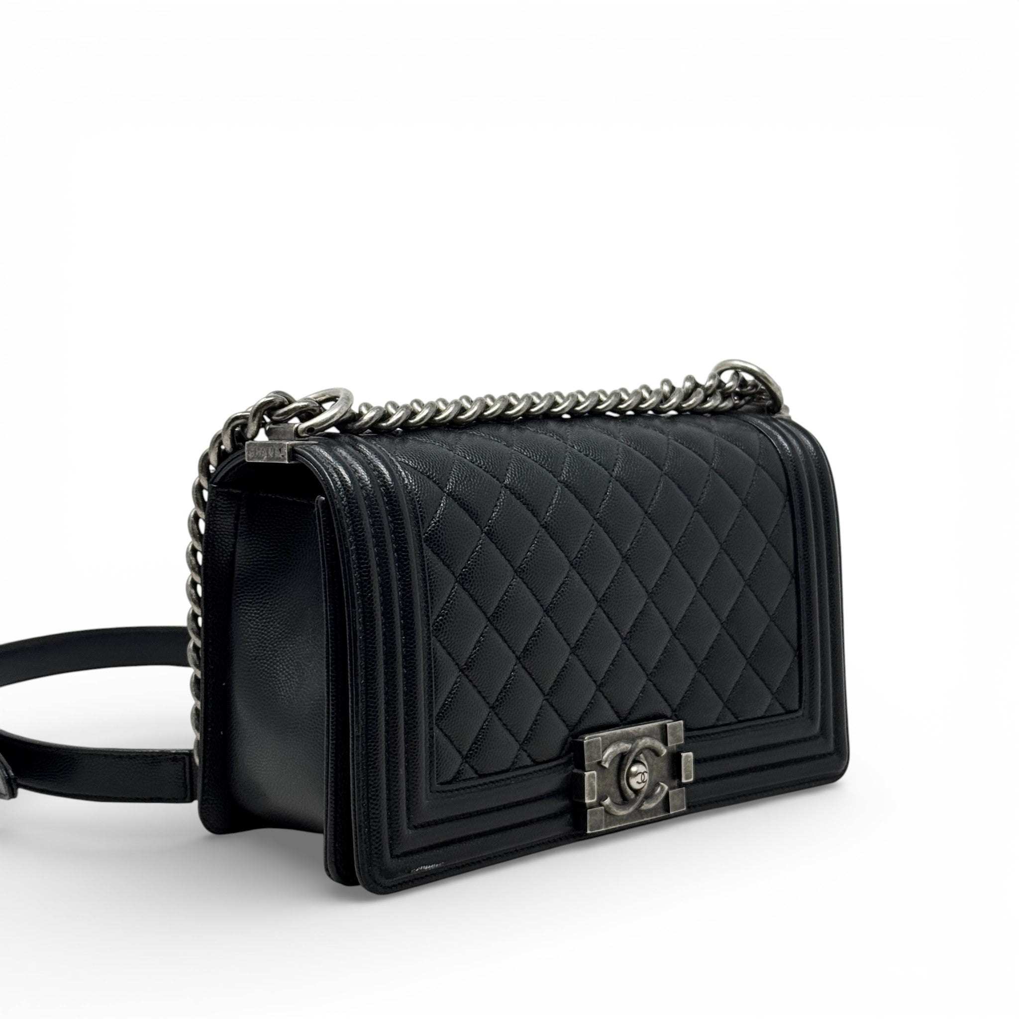 Chanel Black Medium Boy Bag