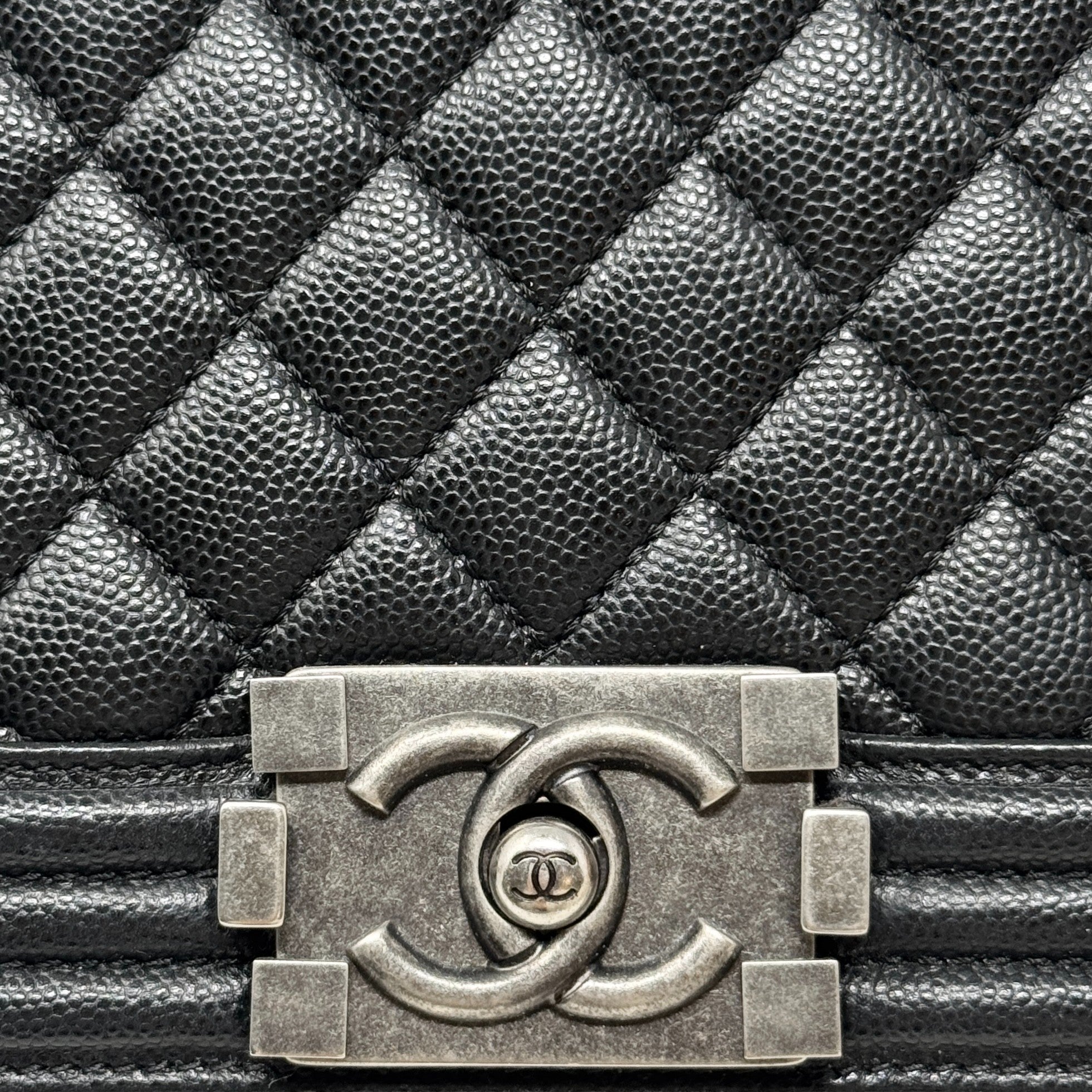 Chanel Black Medium Boy Bag