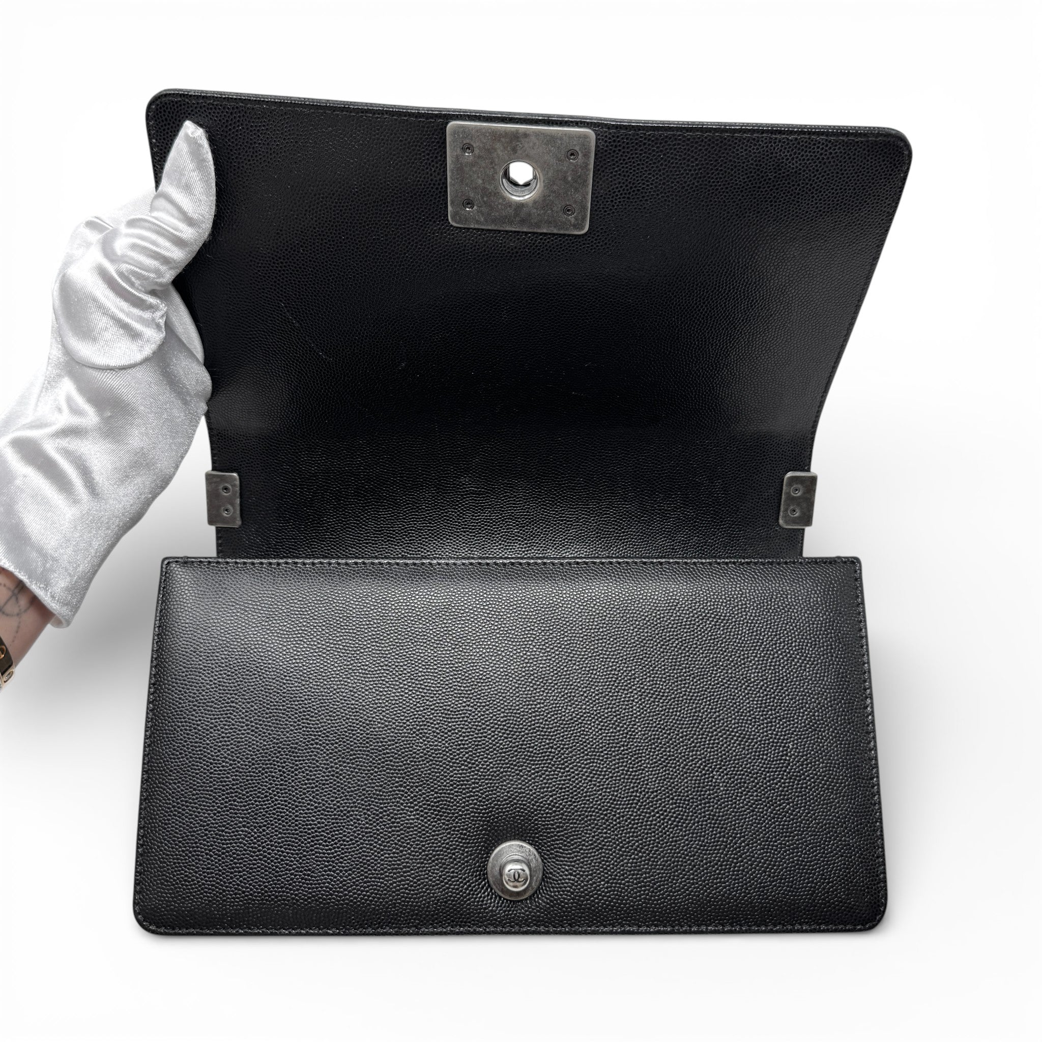 Chanel Black Medium Boy Bag