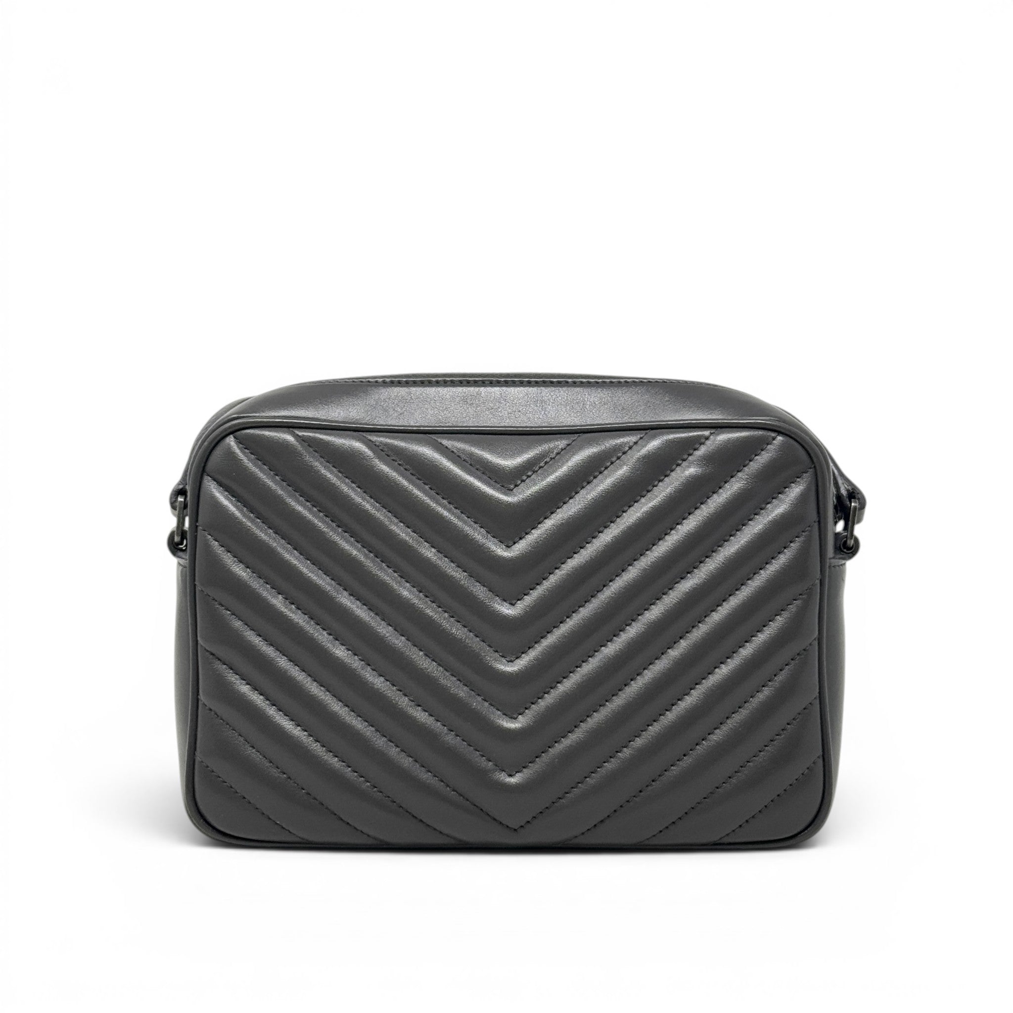 Saint Laurent Grey Lou Camera Bag