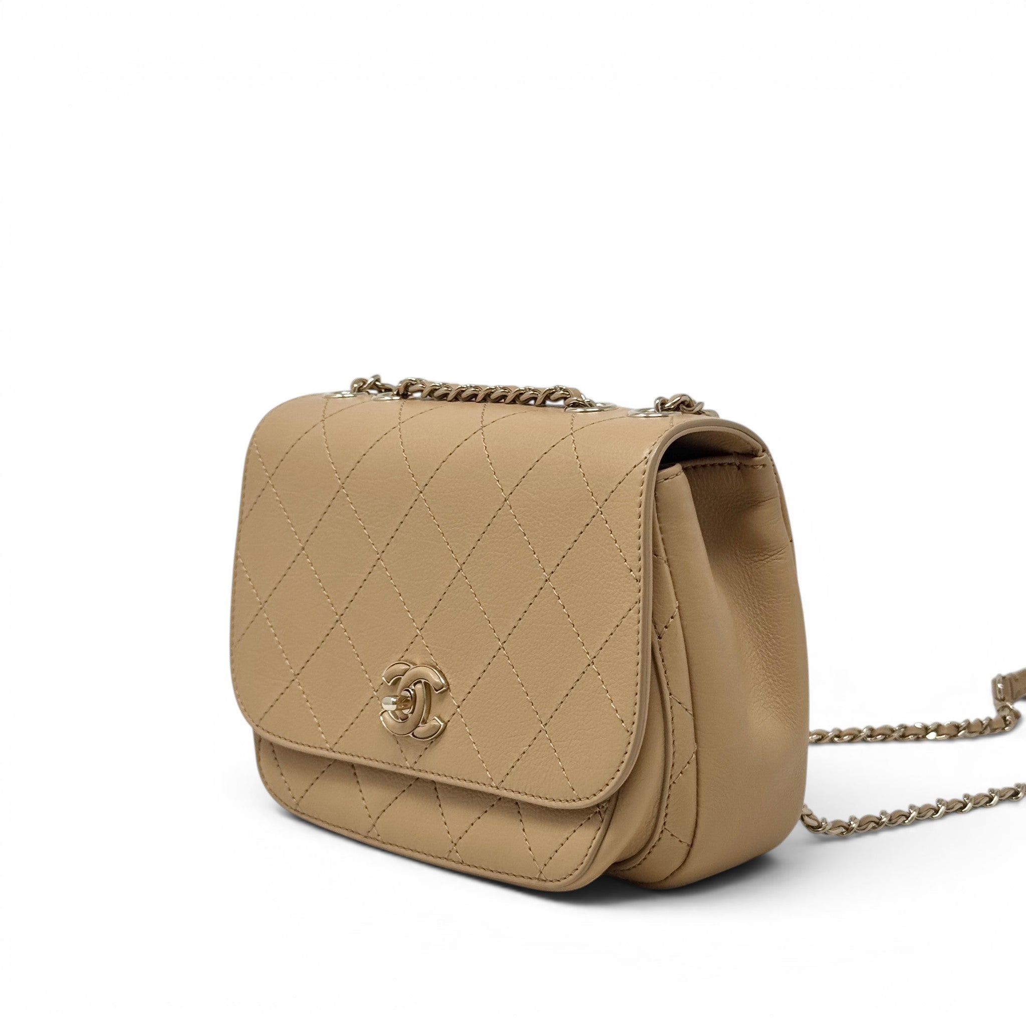 Chanel Beige Small Messenger