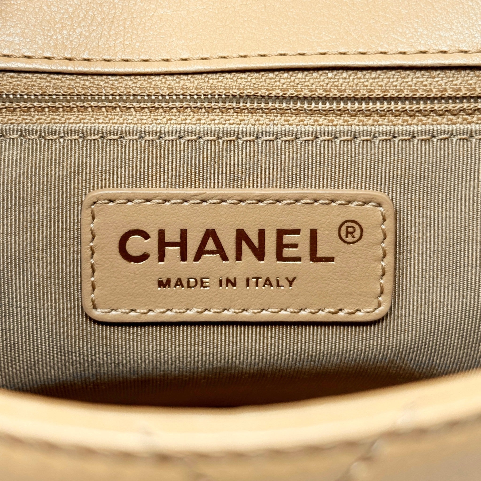 Chanel Beige Small Messenger