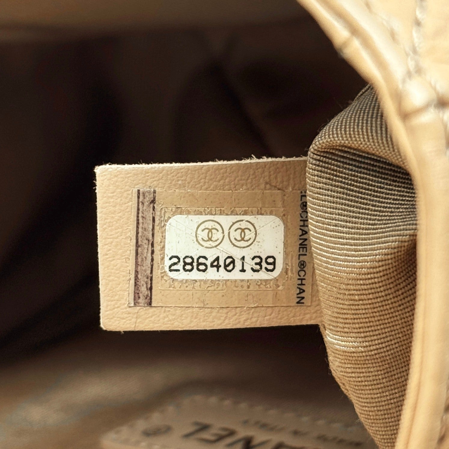 Chanel Beige Small Messenger
