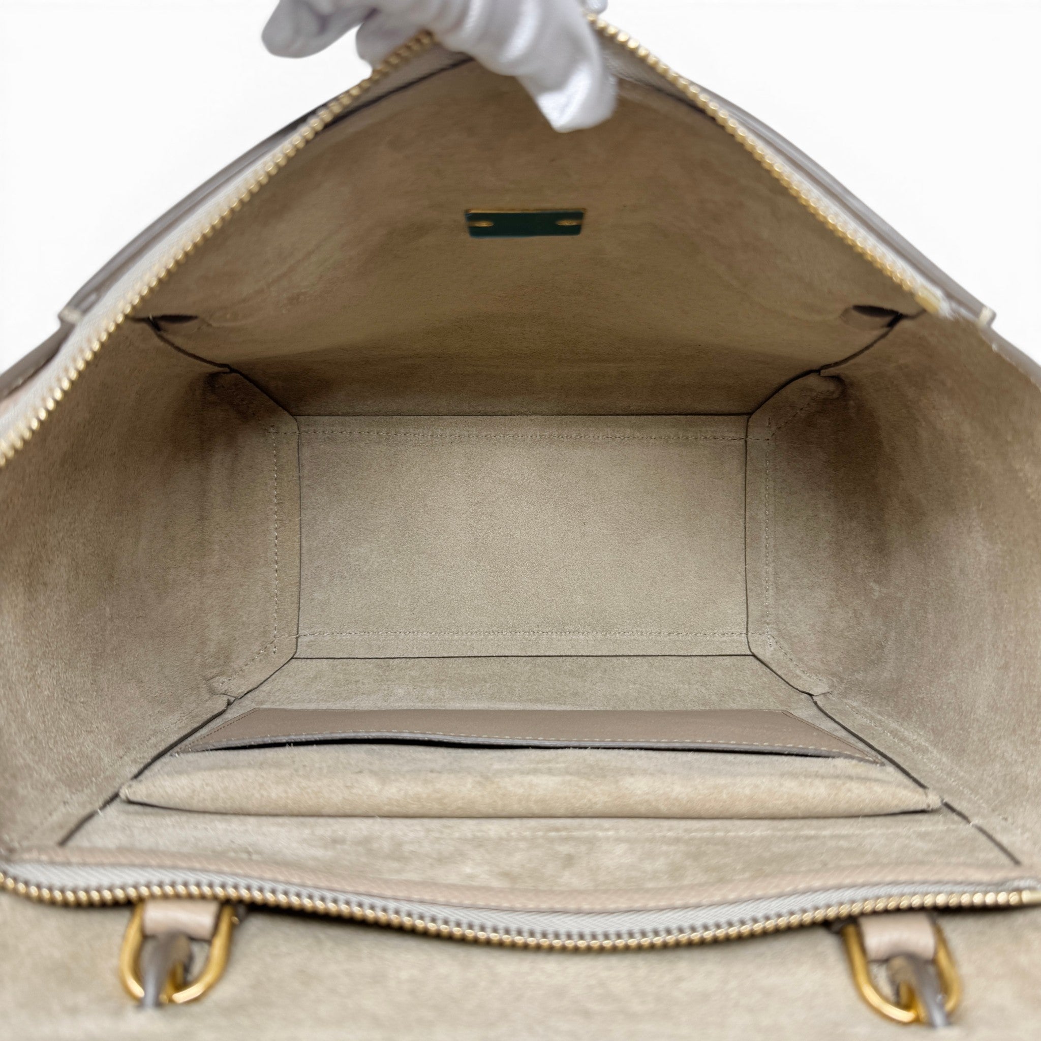 Celine Beige Micro Belt Bag