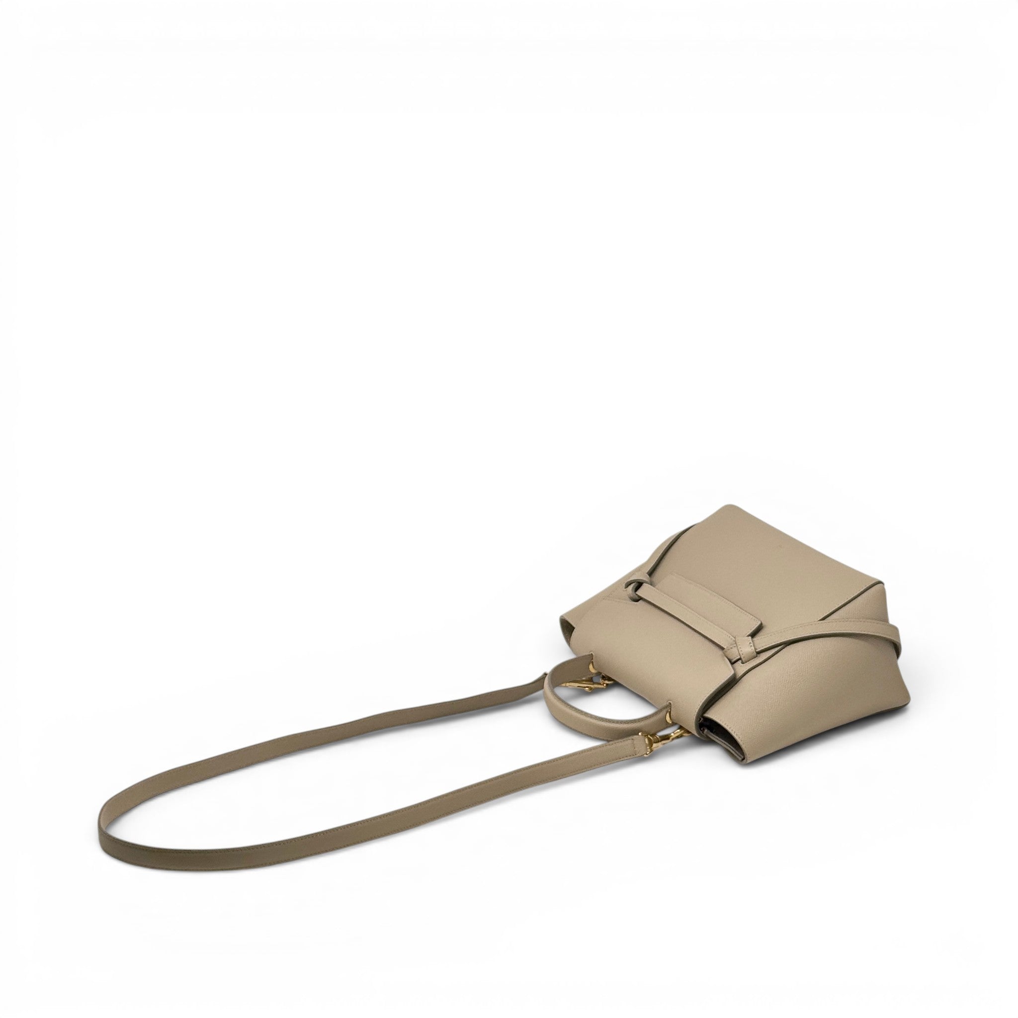 Celine Beige Micro Belt Bag