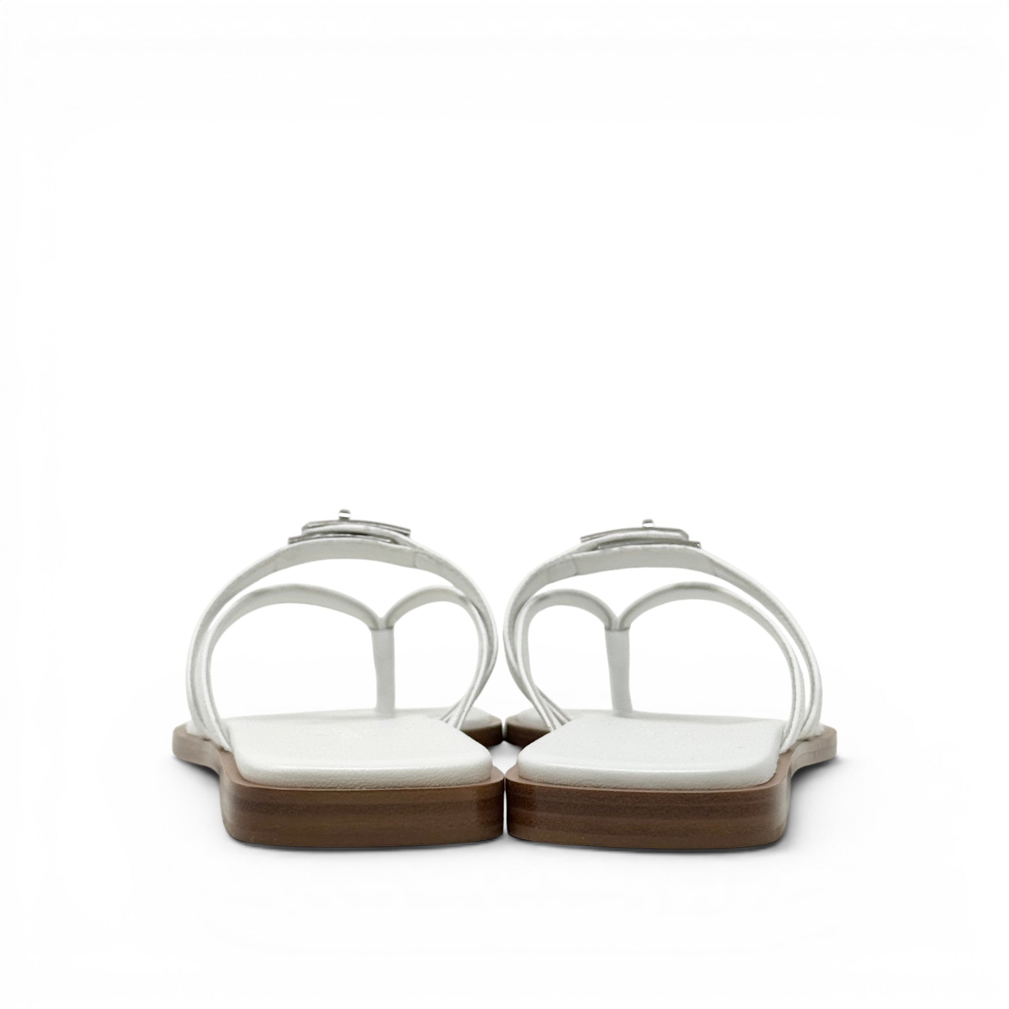 Hermes Blanc Miss Sandal 37.5