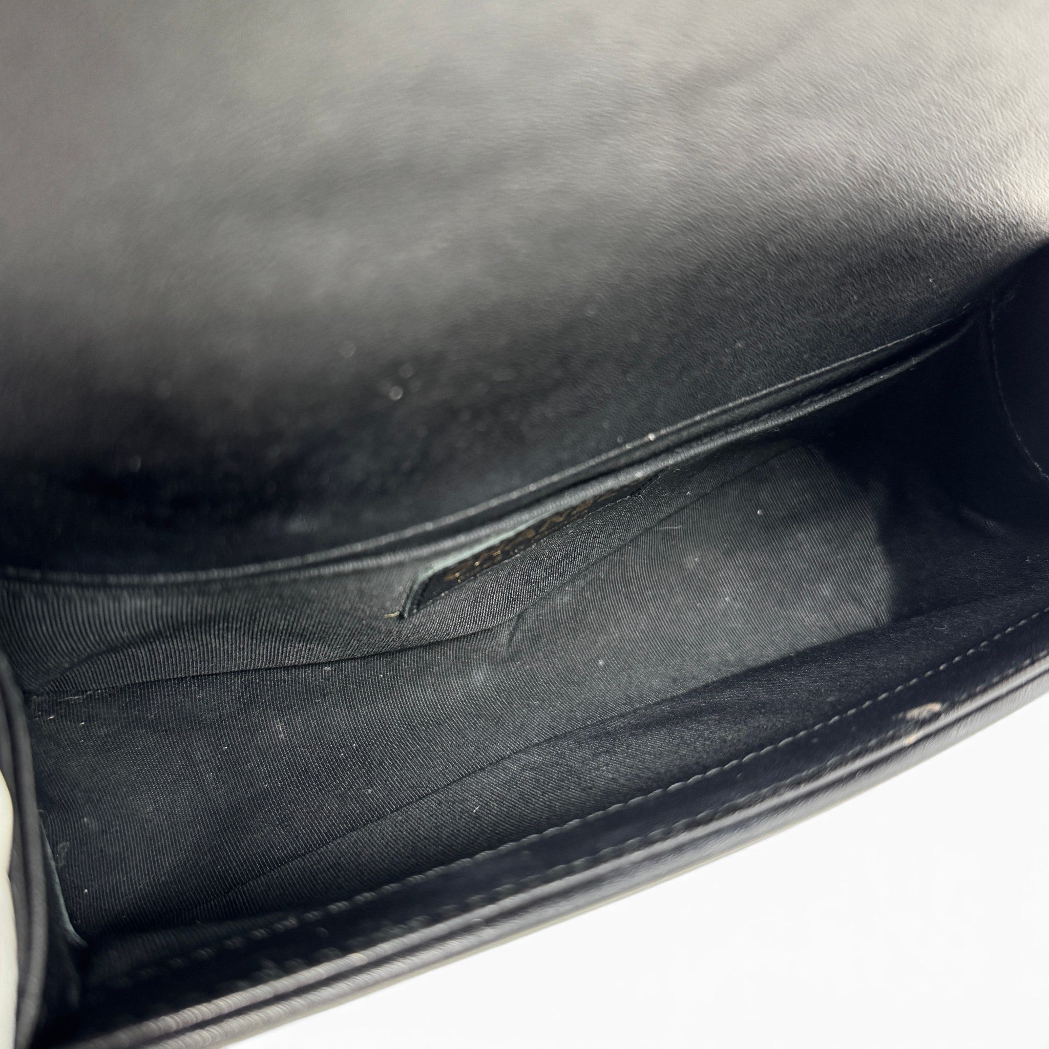 Chanel Black Calfskin Small Boy Bag