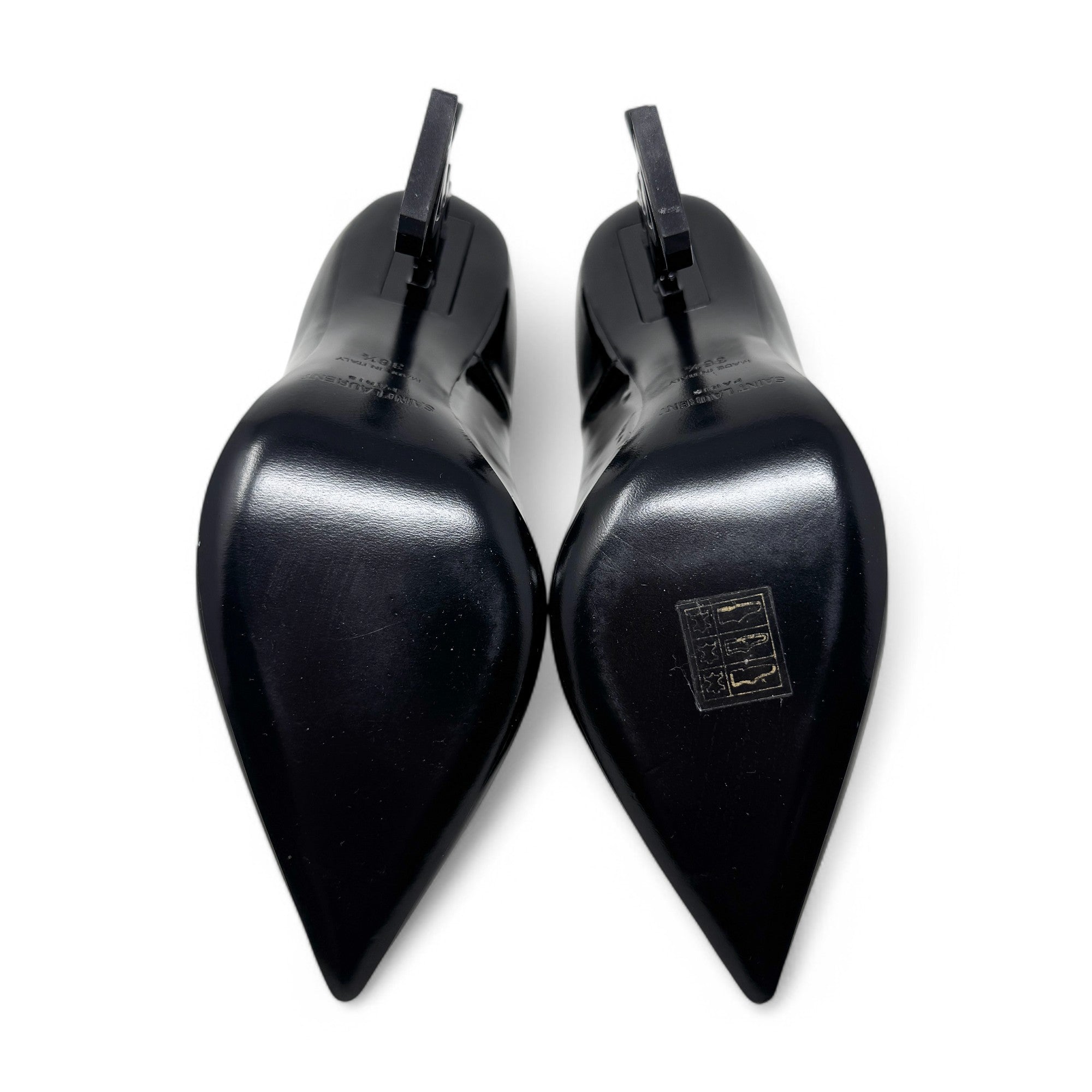 Saint Laurent Black Opyum Pumps 36.5