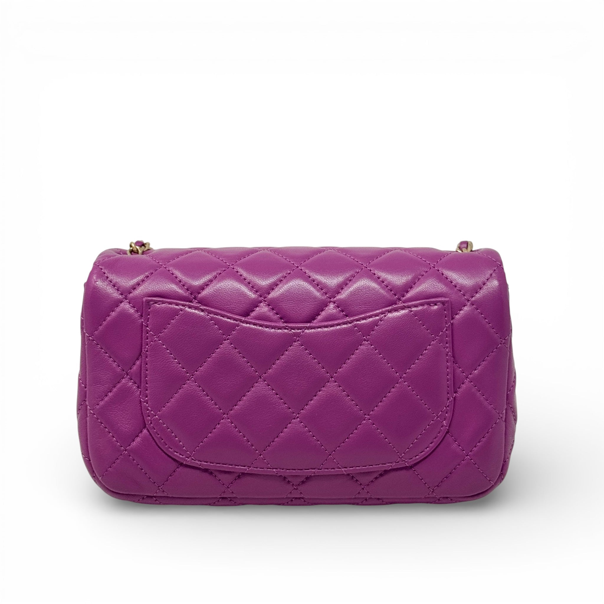 Chanel Purple Mini Pearl Crush Flap