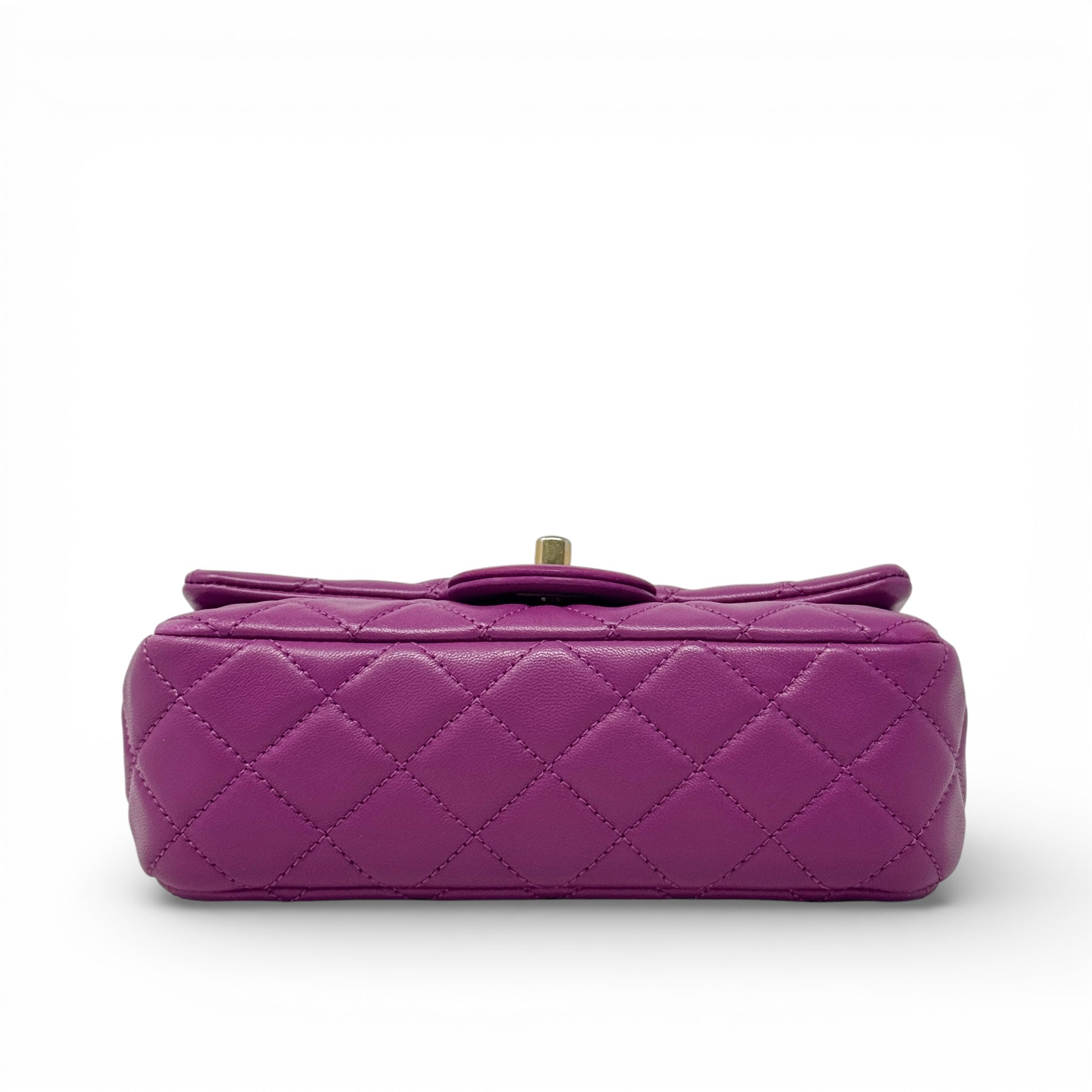Chanel Purple Mini Pearl Crush Flap