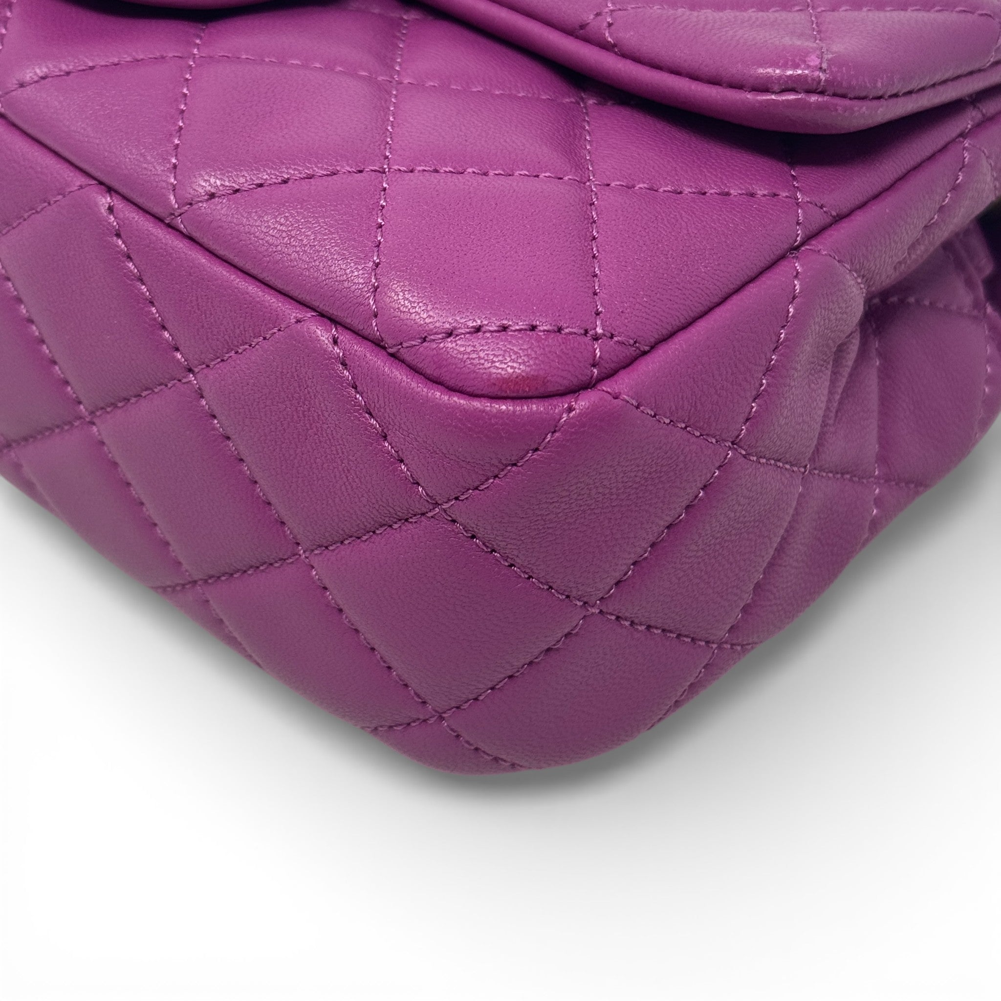 Chanel Purple Mini Pearl Crush Flap