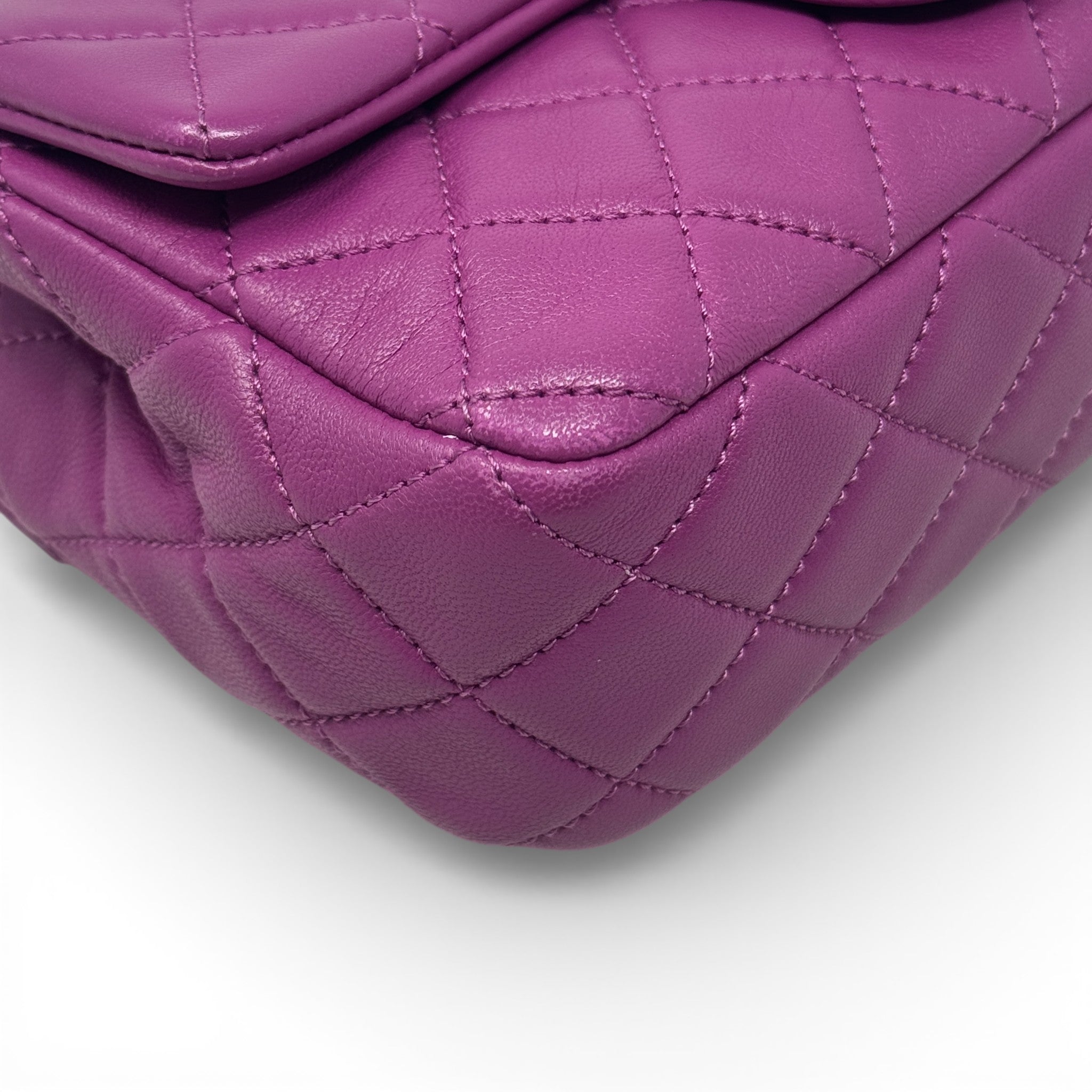 Chanel Purple Mini Pearl Crush Flap