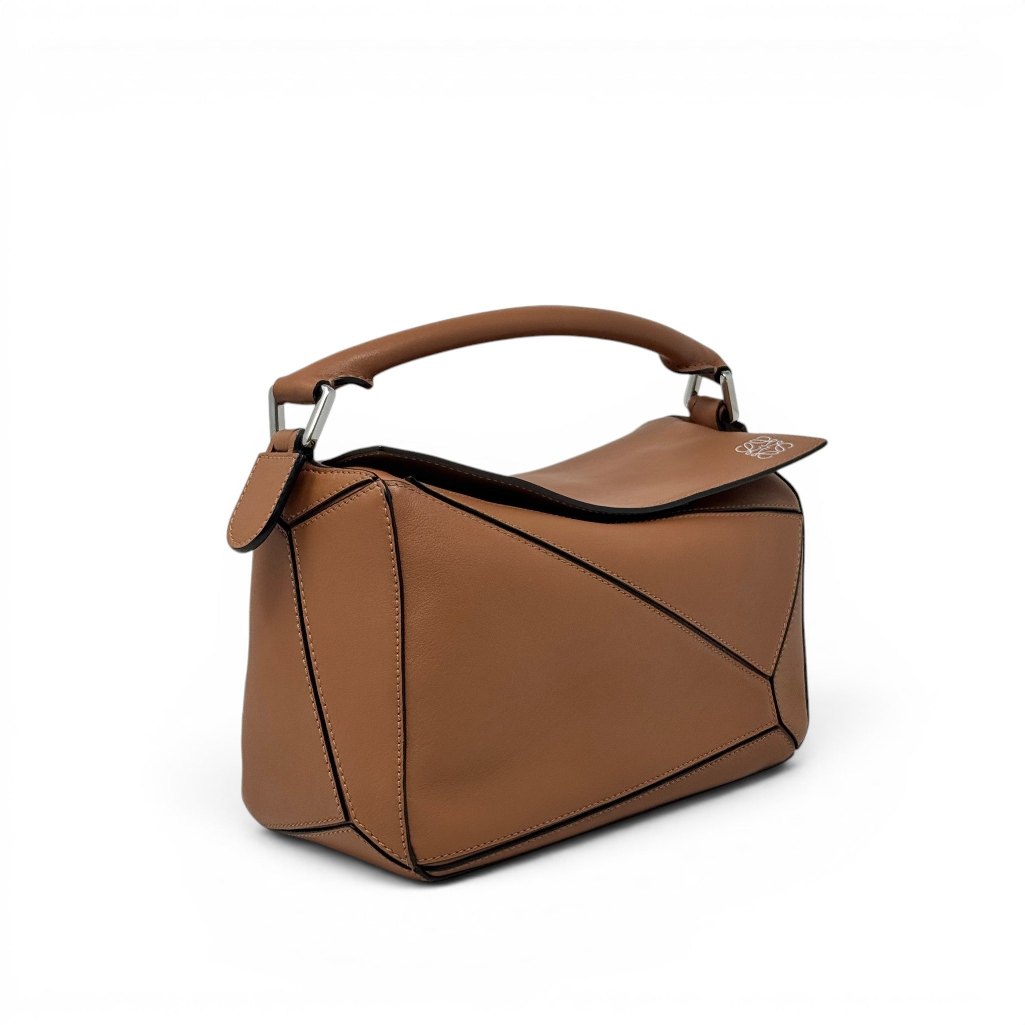 Loewe Tan Small Puzzle Edge Bag