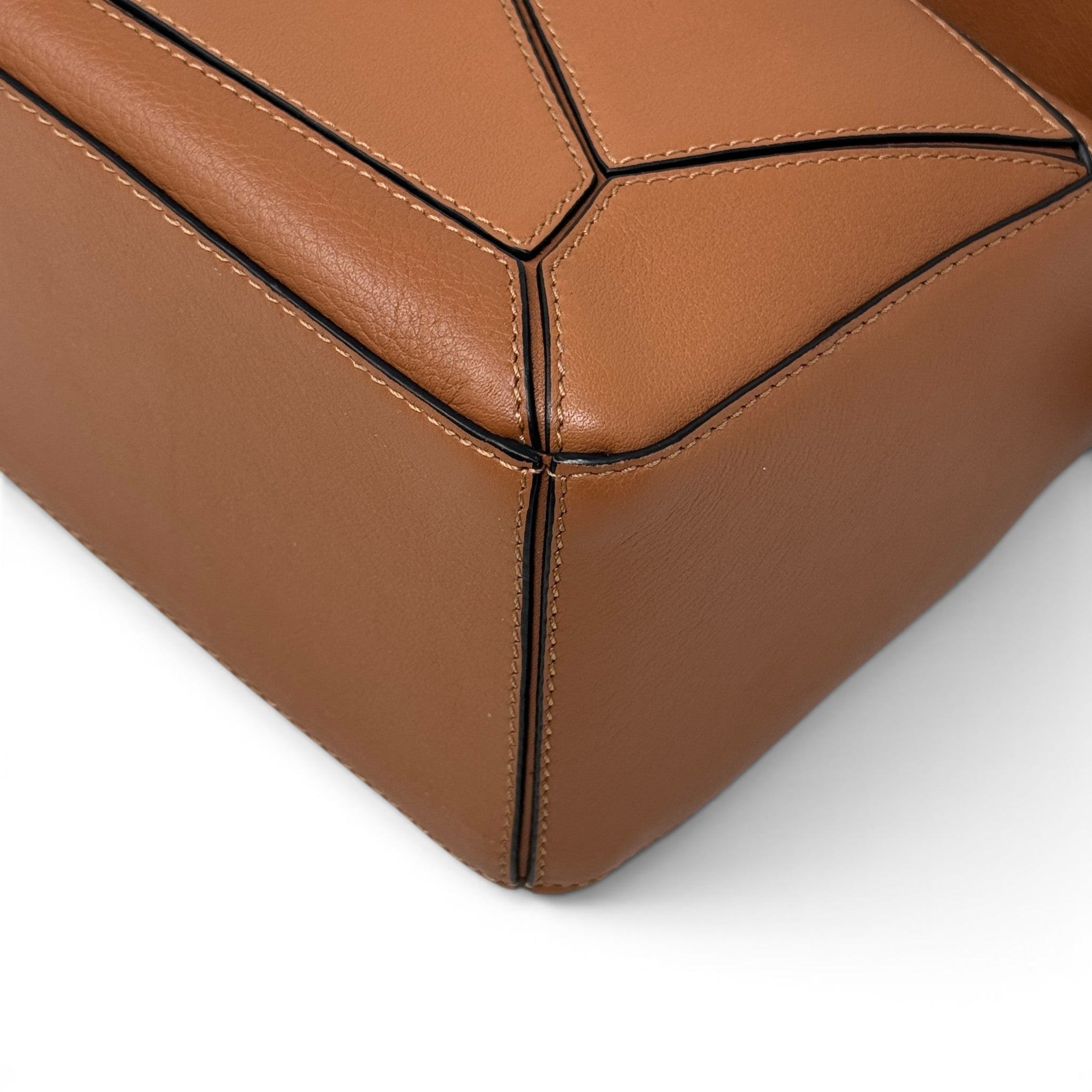 Loewe Tan Small Puzzle Edge Bag