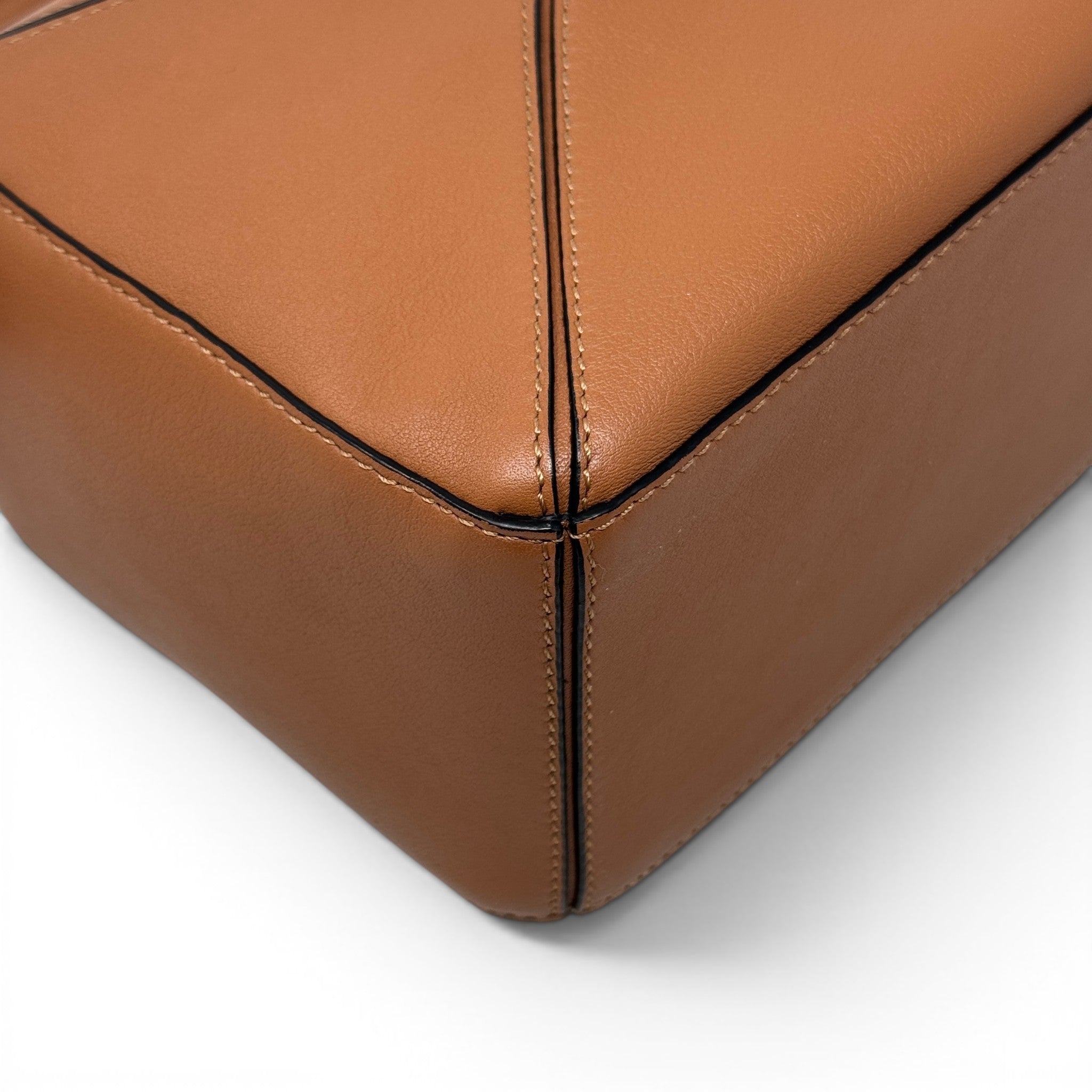 Loewe Tan Small Puzzle Edge Bag