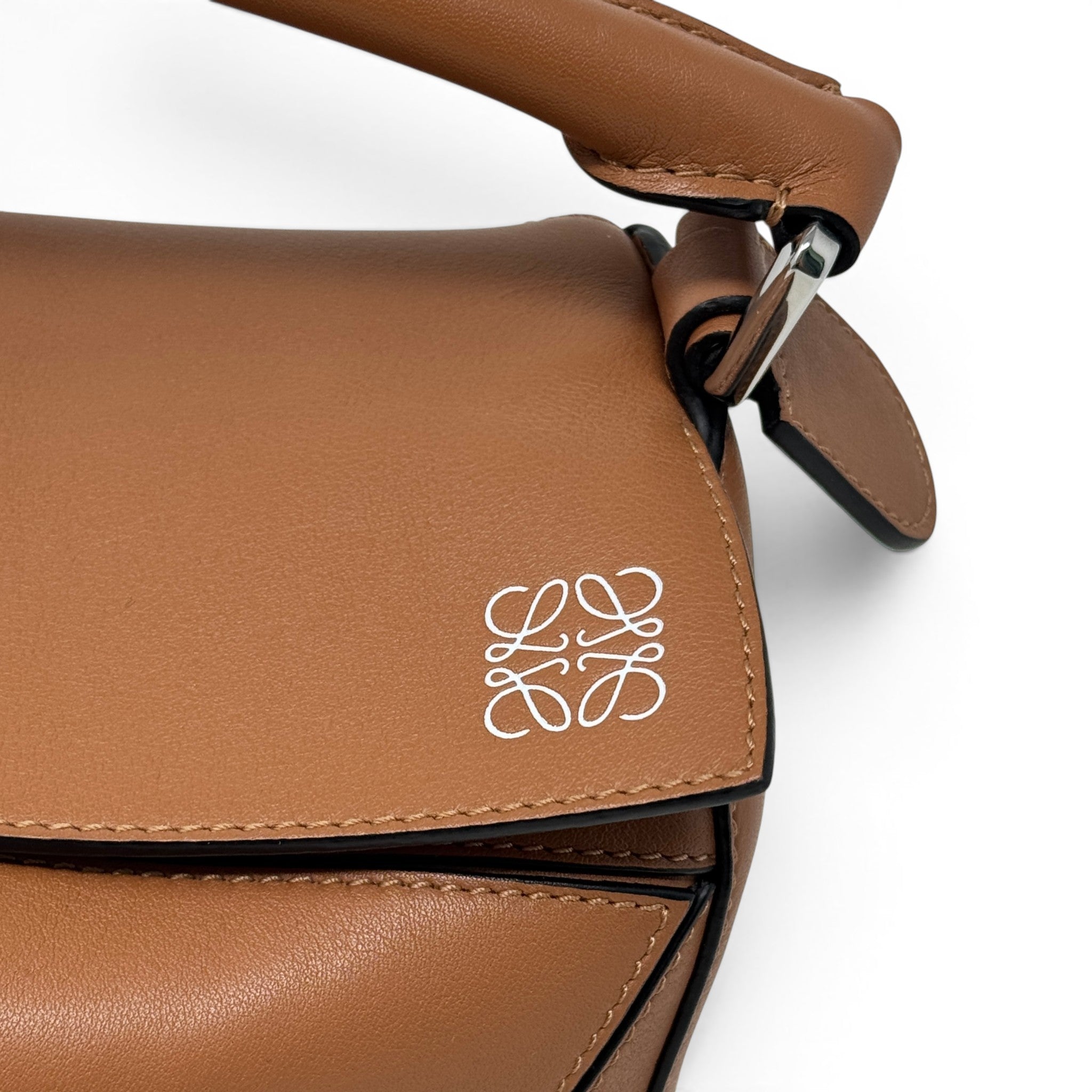 Loewe Tan Small Puzzle Edge Bag