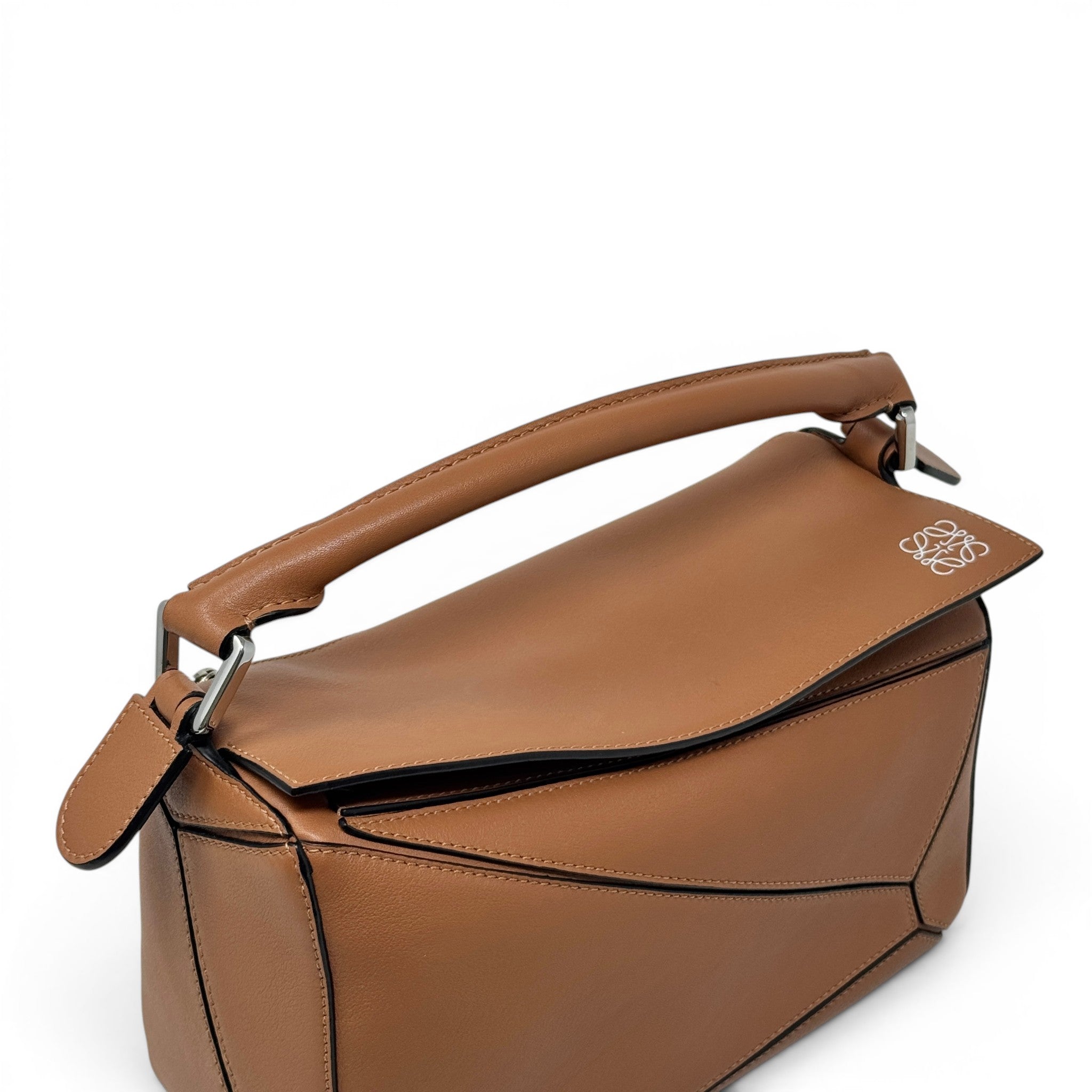 Loewe Tan Small Puzzle Edge Bag
