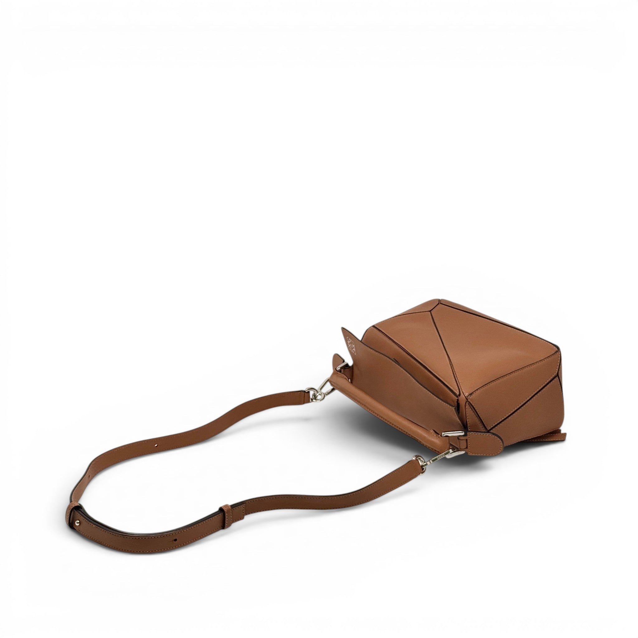 Loewe Tan Small Puzzle Edge Bag