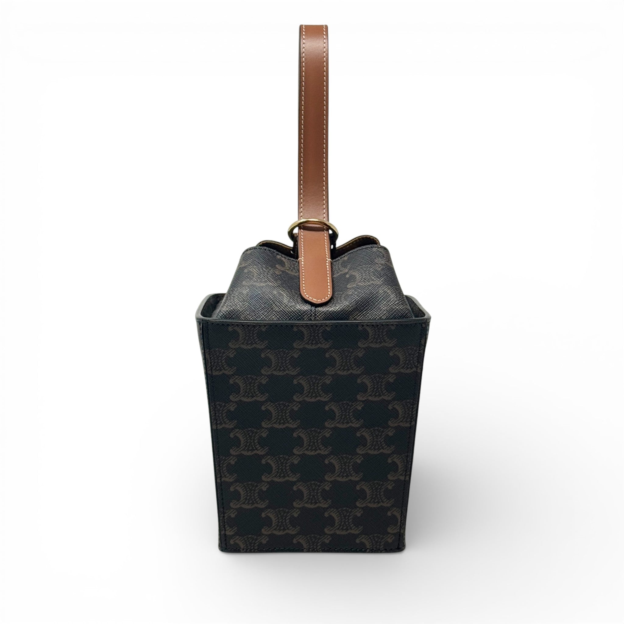 Celine Triomphe Strap Box Bag