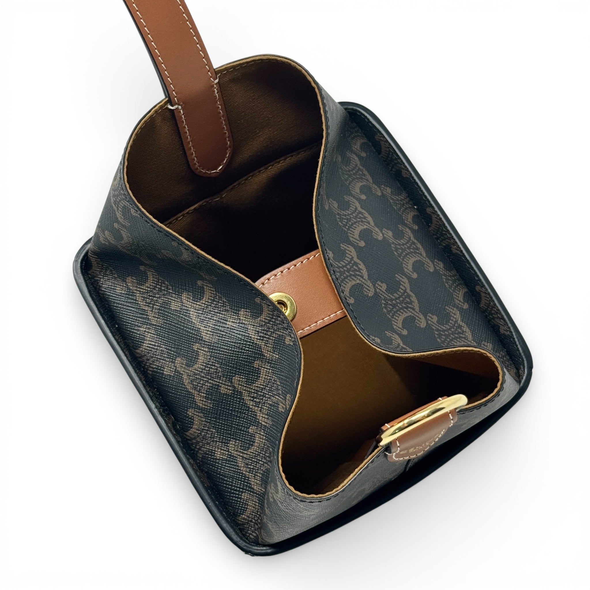 Celine Triomphe Strap Box Bag