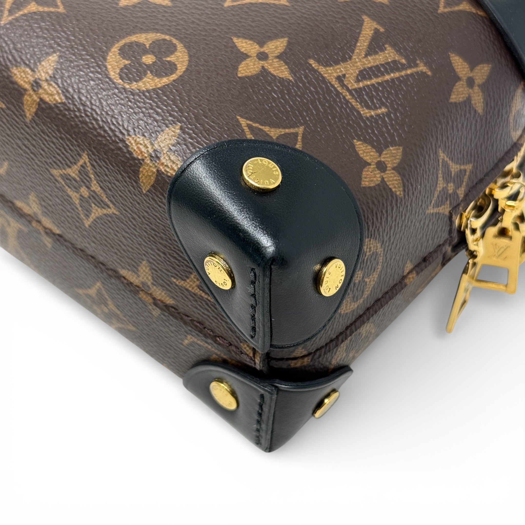 Louis Vuitton Monogram Petite Malle Souple Bag