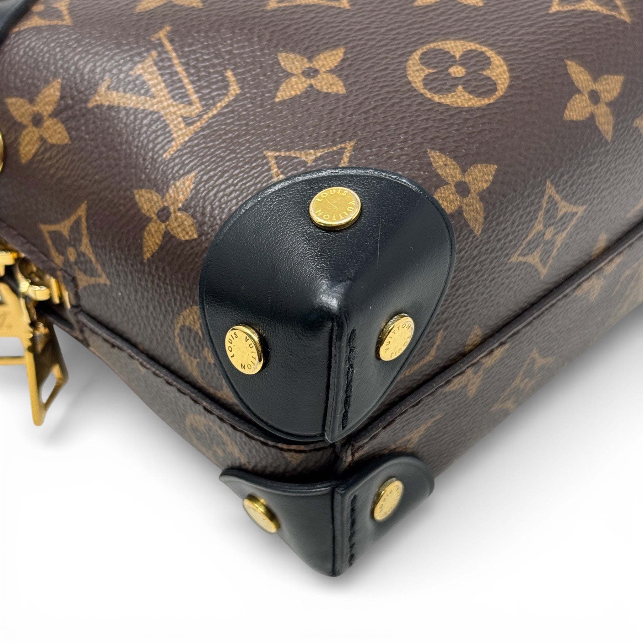 Louis Vuitton Monogram Petite Malle Souple Bag