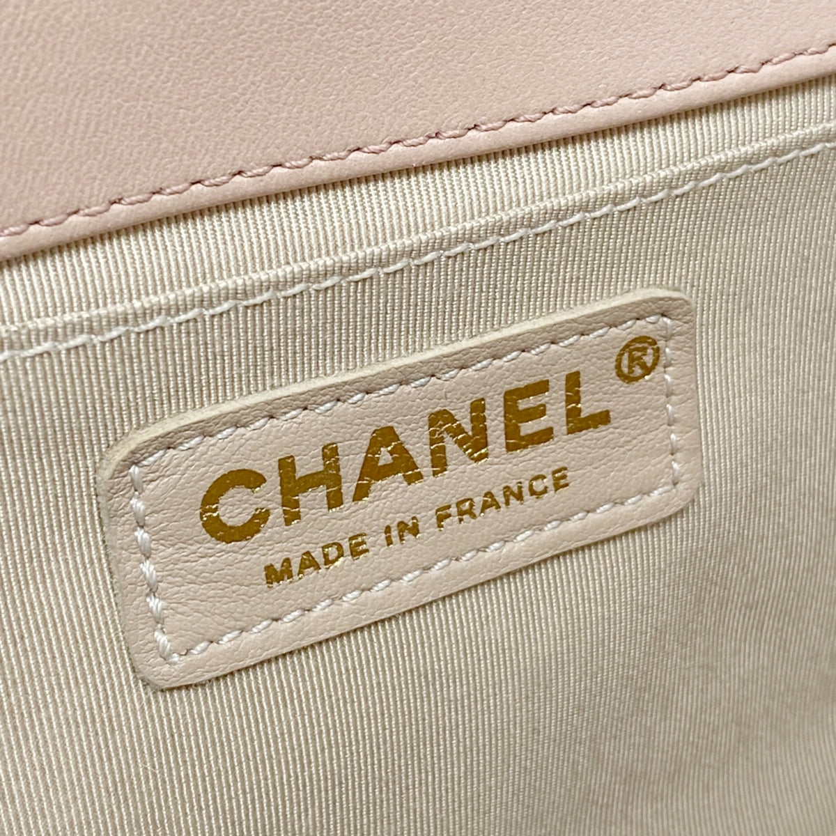 Chanel Iridescent Pink Medium Boy Bag