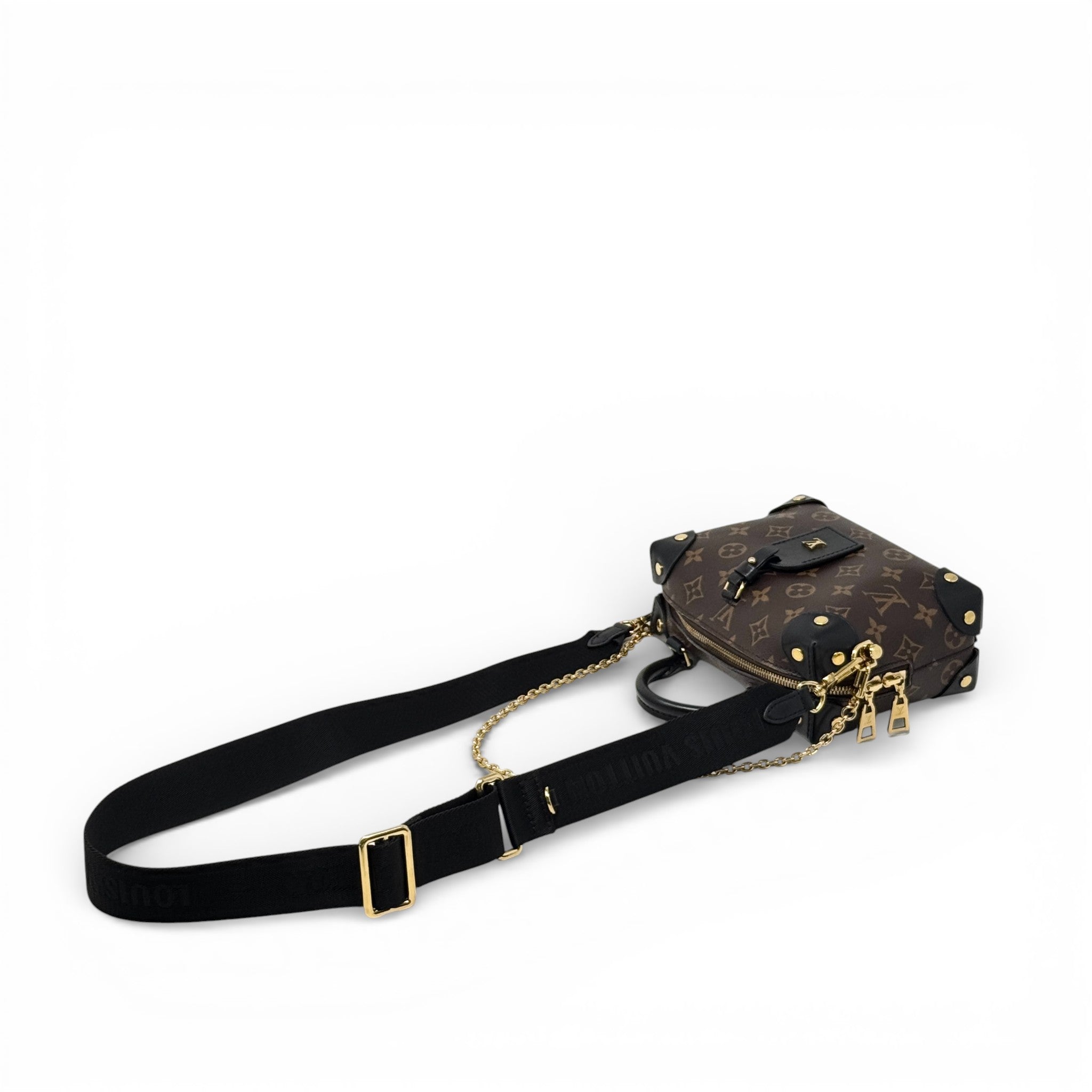 Louis Vuitton Monogram Petite Malle Souple Bag