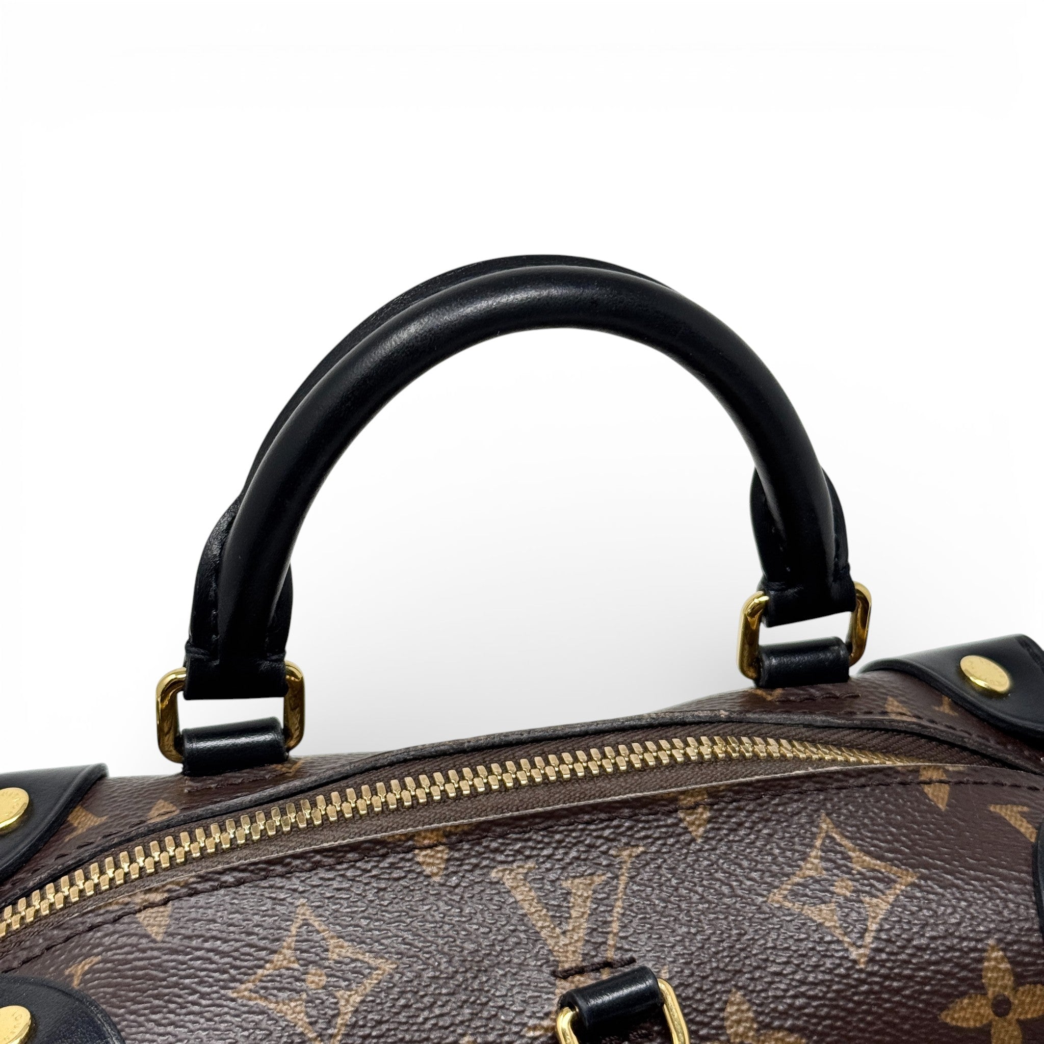 Louis Vuitton Monogram Petite Malle Souple Bag