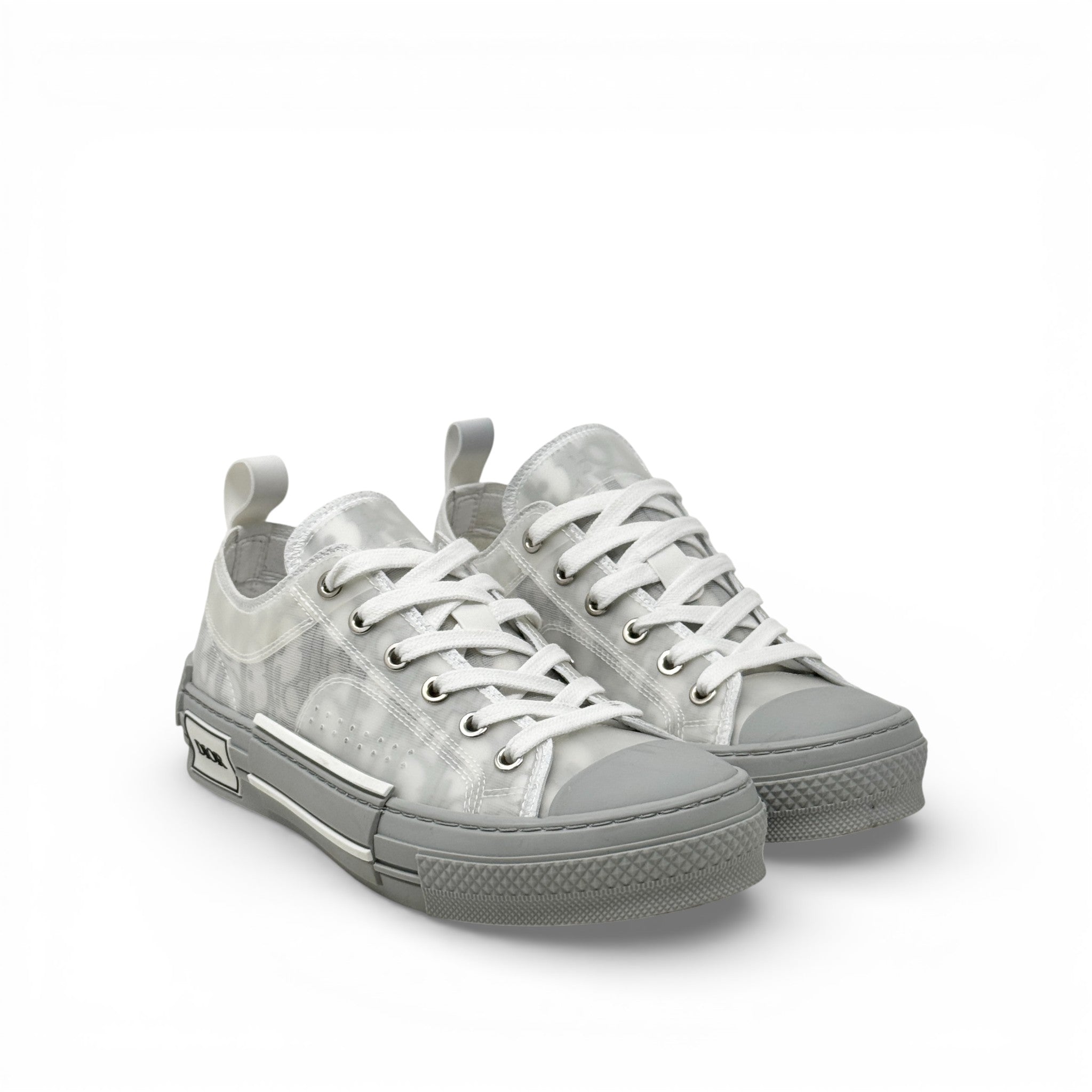 Dior White B23 Low Top Sneakers 37