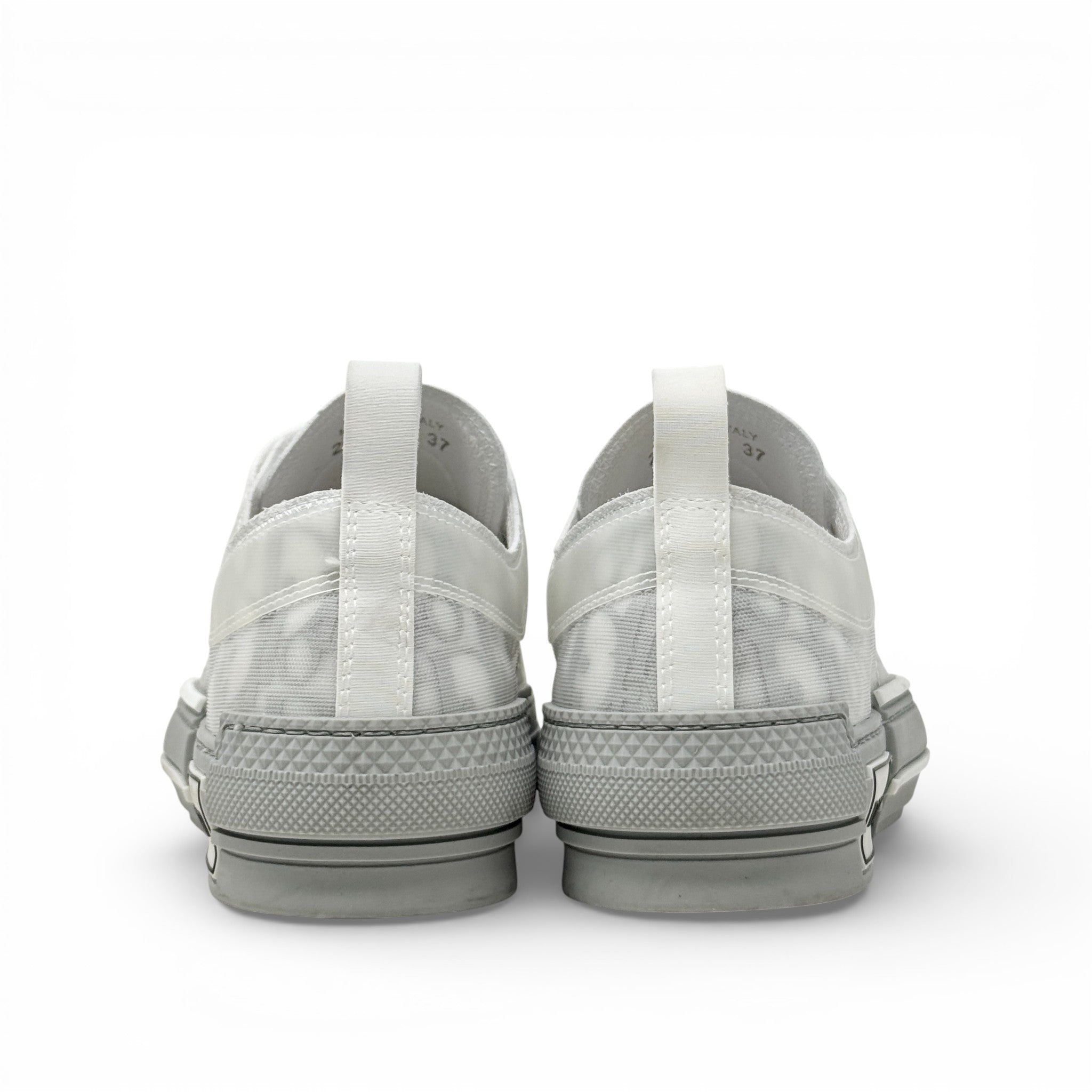 Dior White B23 Low Top Sneakers 37
