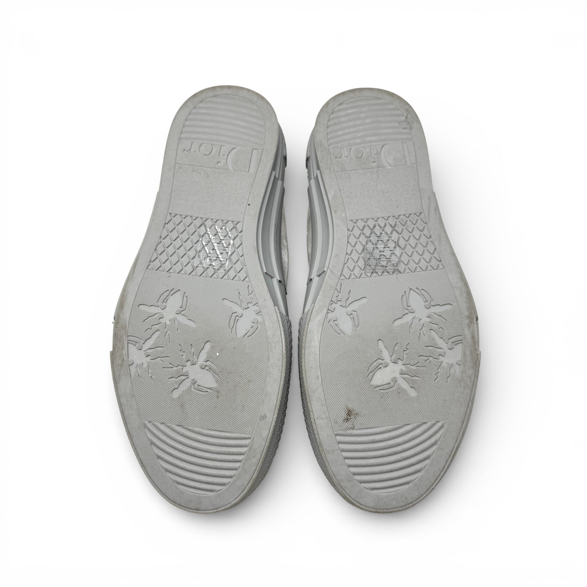 Dior White B23 Low Top Sneakers 37