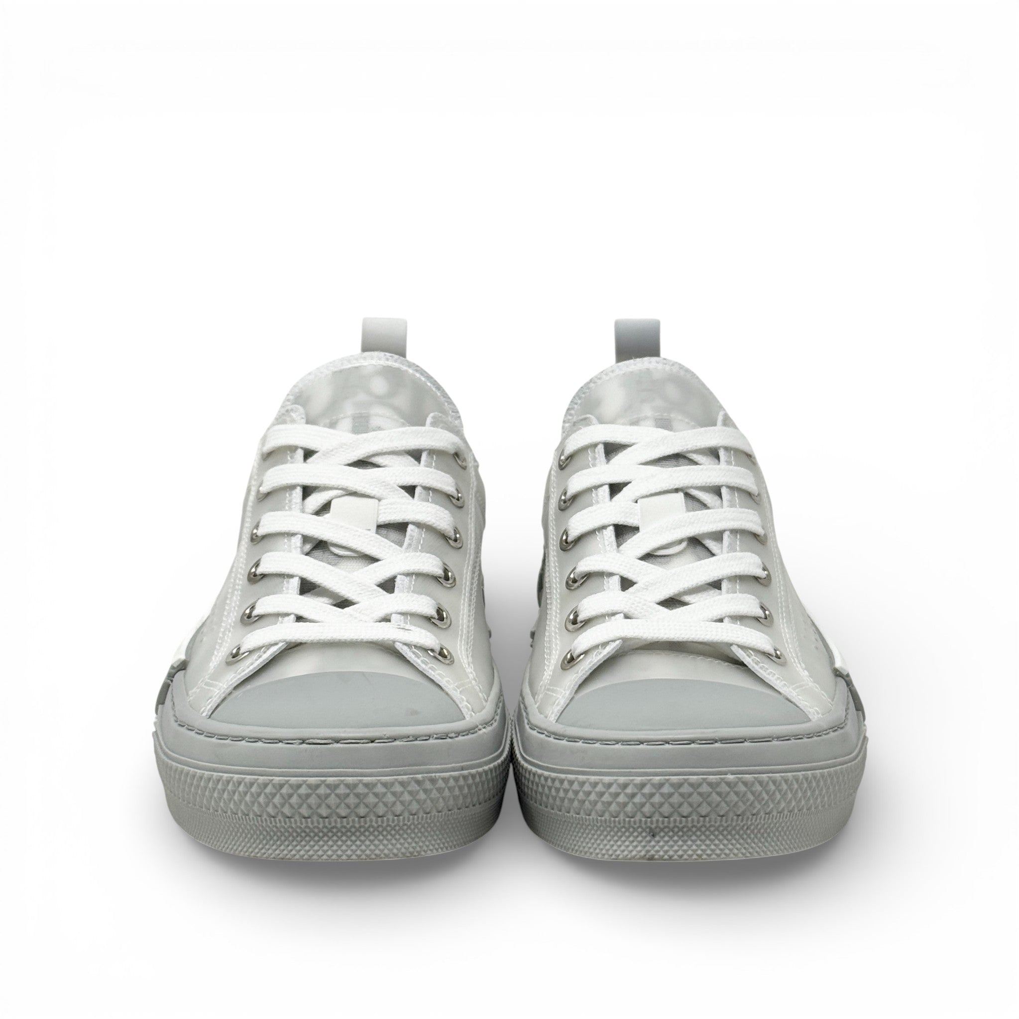 Dior White B23 Low Top Sneakers 37