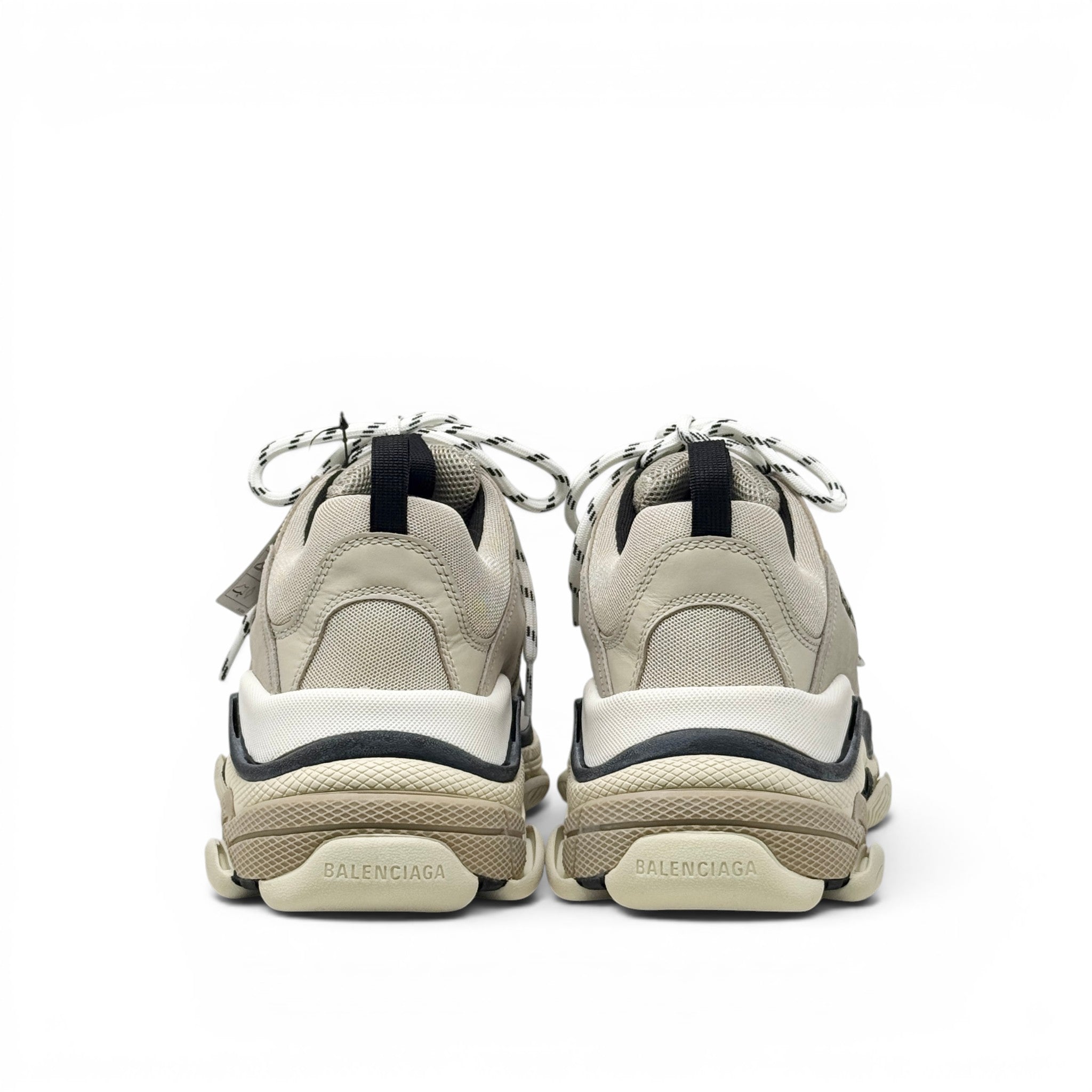Balenciaga Beige Triple S Sneakers 43