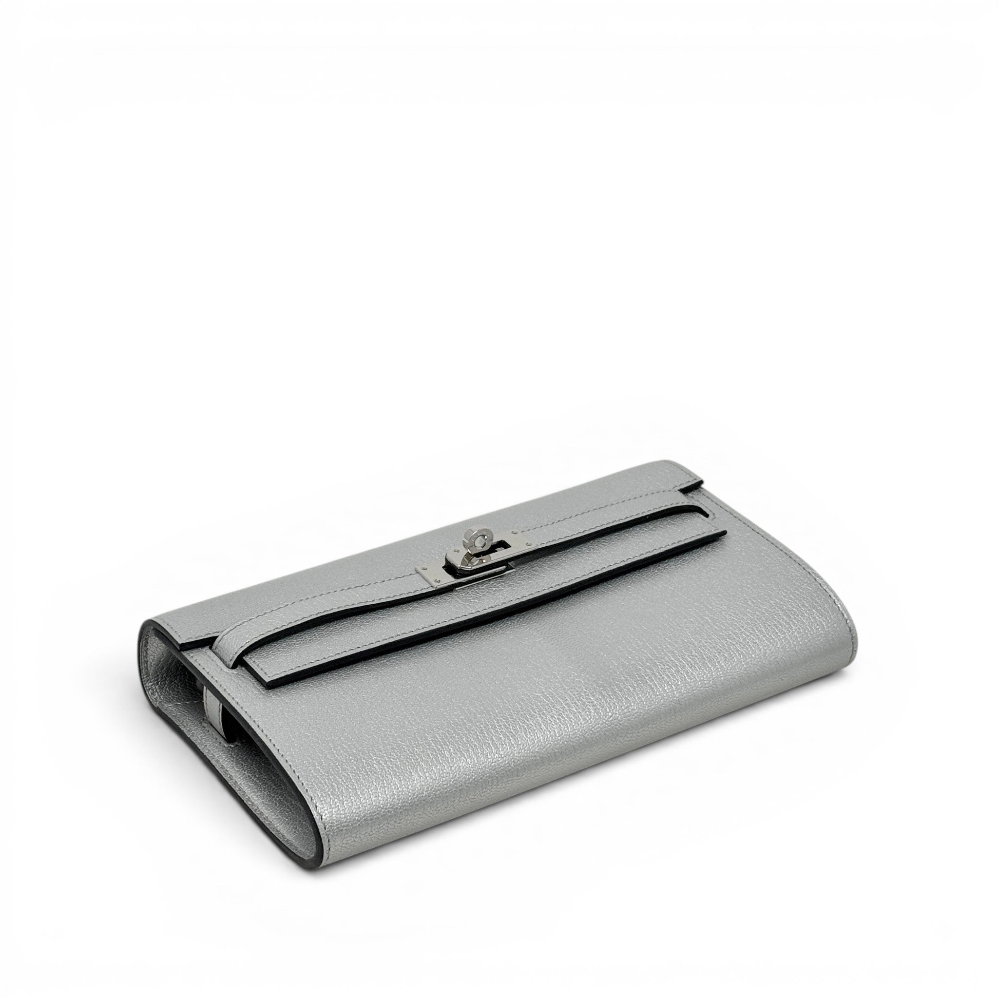 Hermes Silver Kelly On The Go