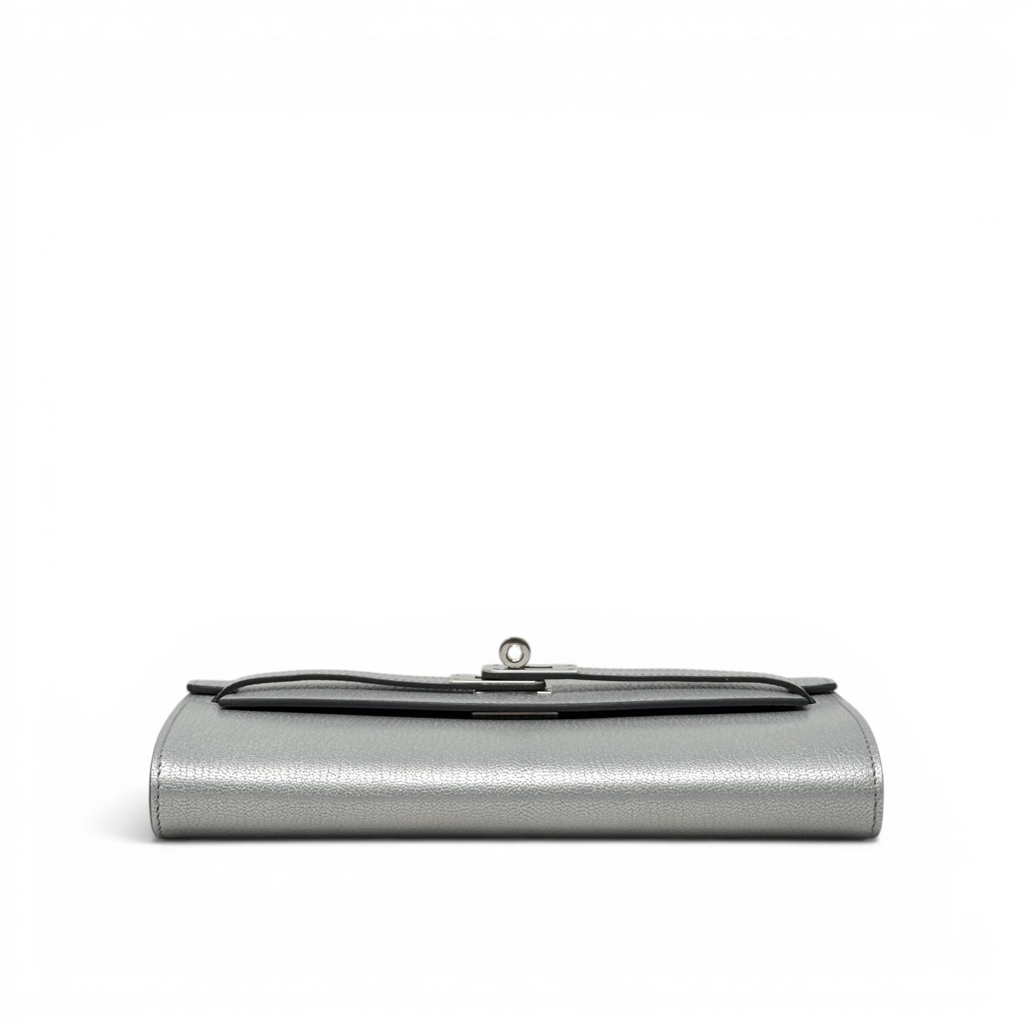 Hermes Silver Kelly On The Go
