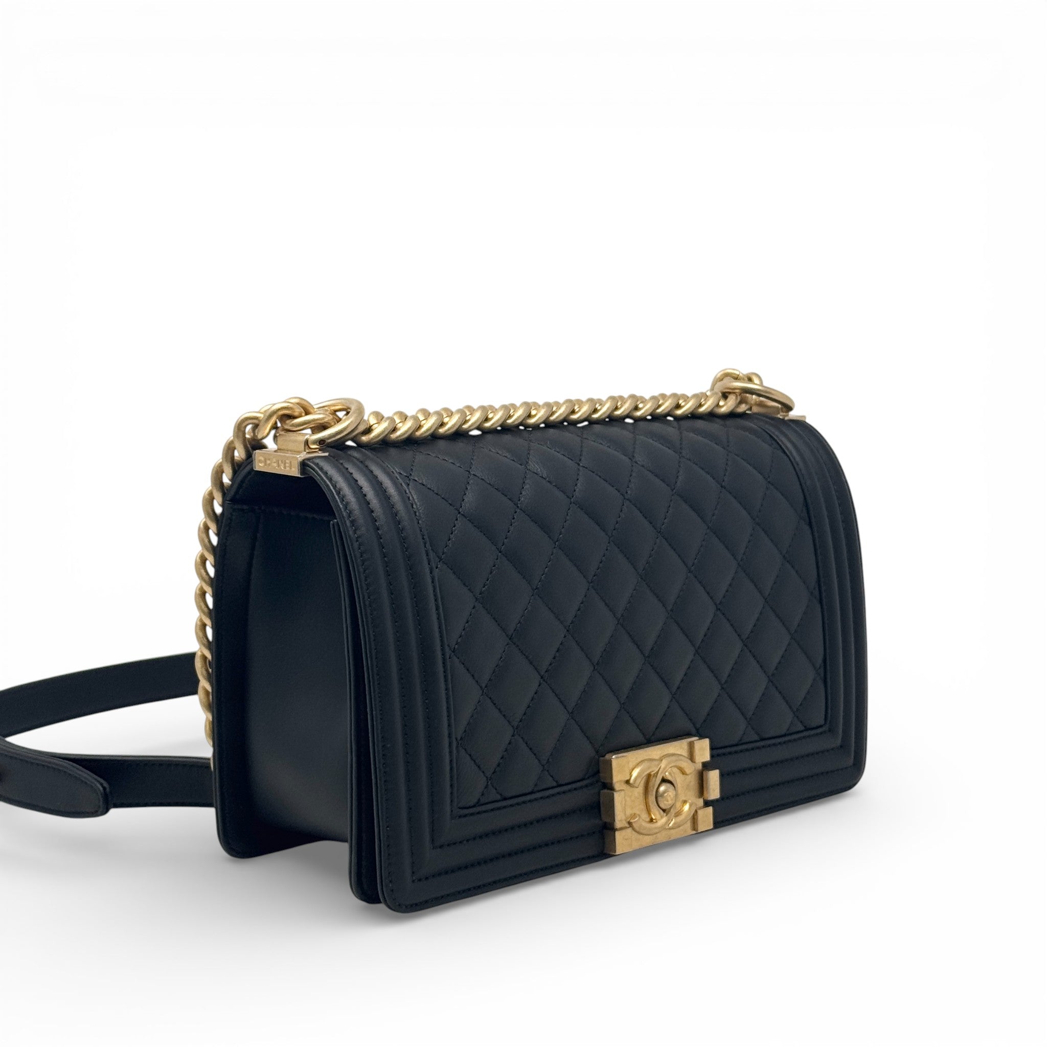 Chanel Black Medium Boy Bag