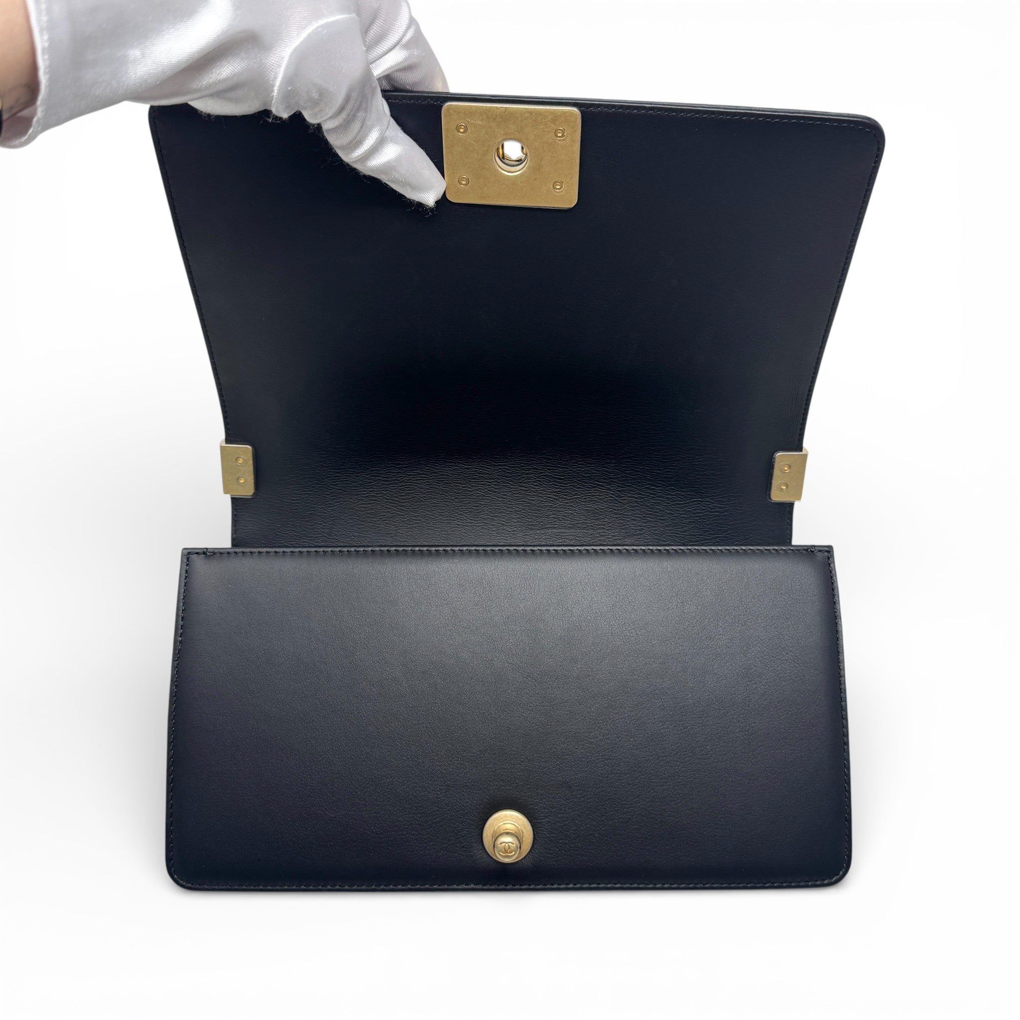 Chanel Black Medium Boy Bag