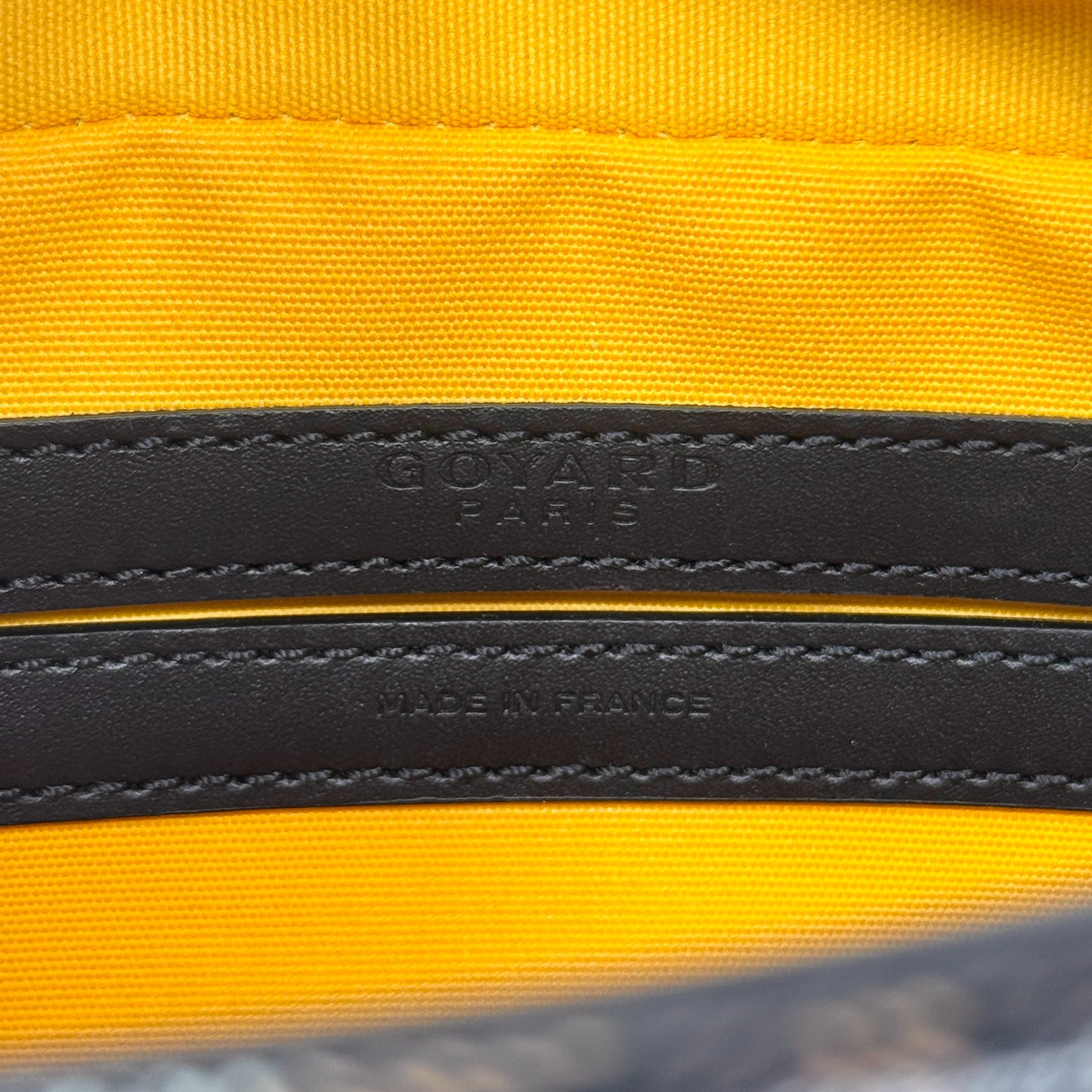 Goyard Black Goyardine Cap Vert Bag