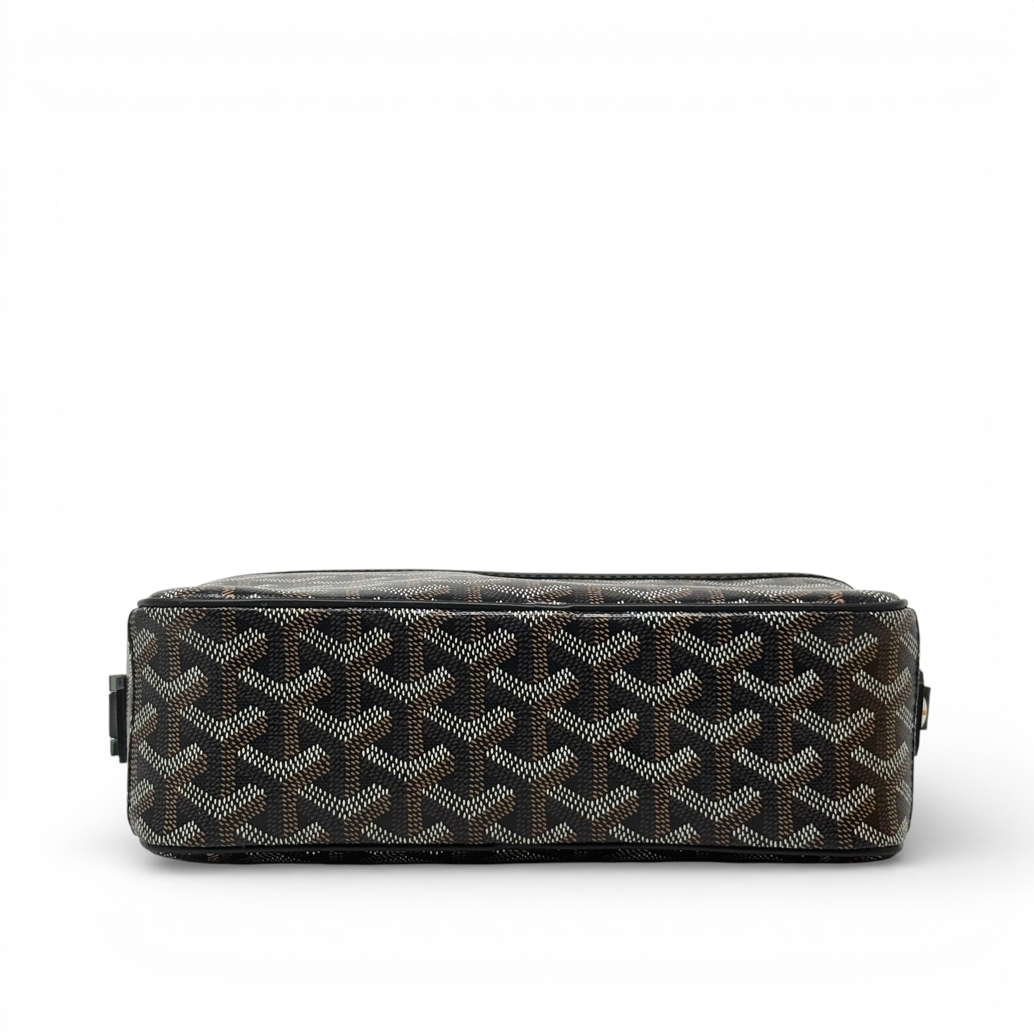 Goyard Black Goyardine Cap Vert Bag