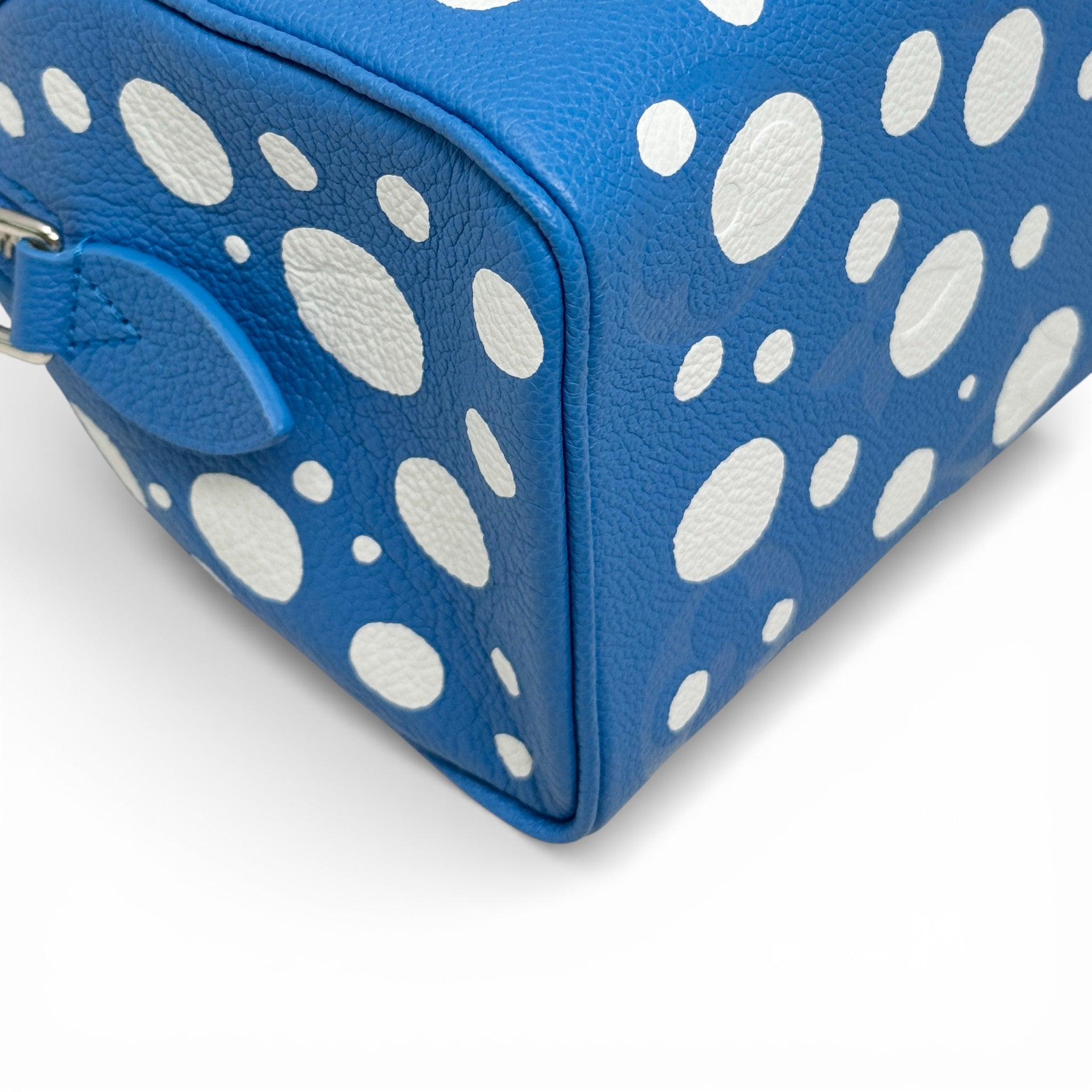 Louis Vuitton Blue Polka Dot Yayoi Kusama Speedy Bandoulière 20