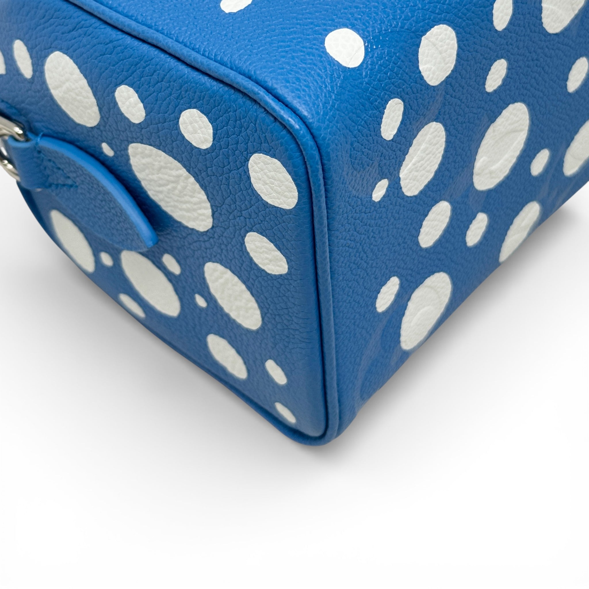 Louis Vuitton Blue Polka Dot Yayoi Kusama Speedy Bandoulière 20