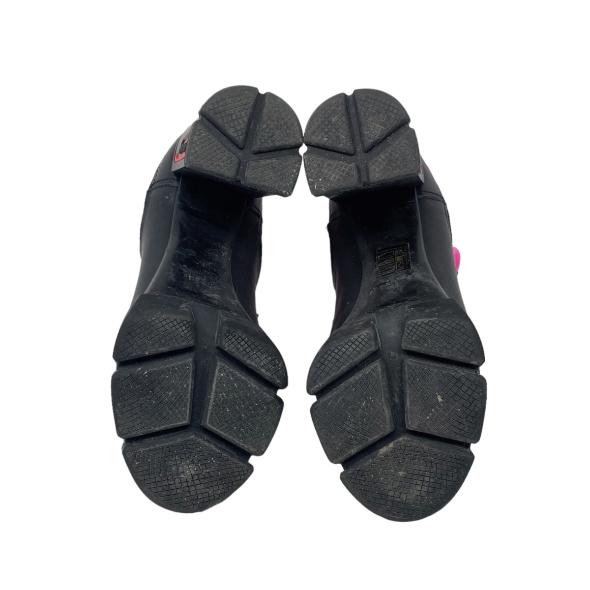 Prada Black Calfskin Ankle Boots 37