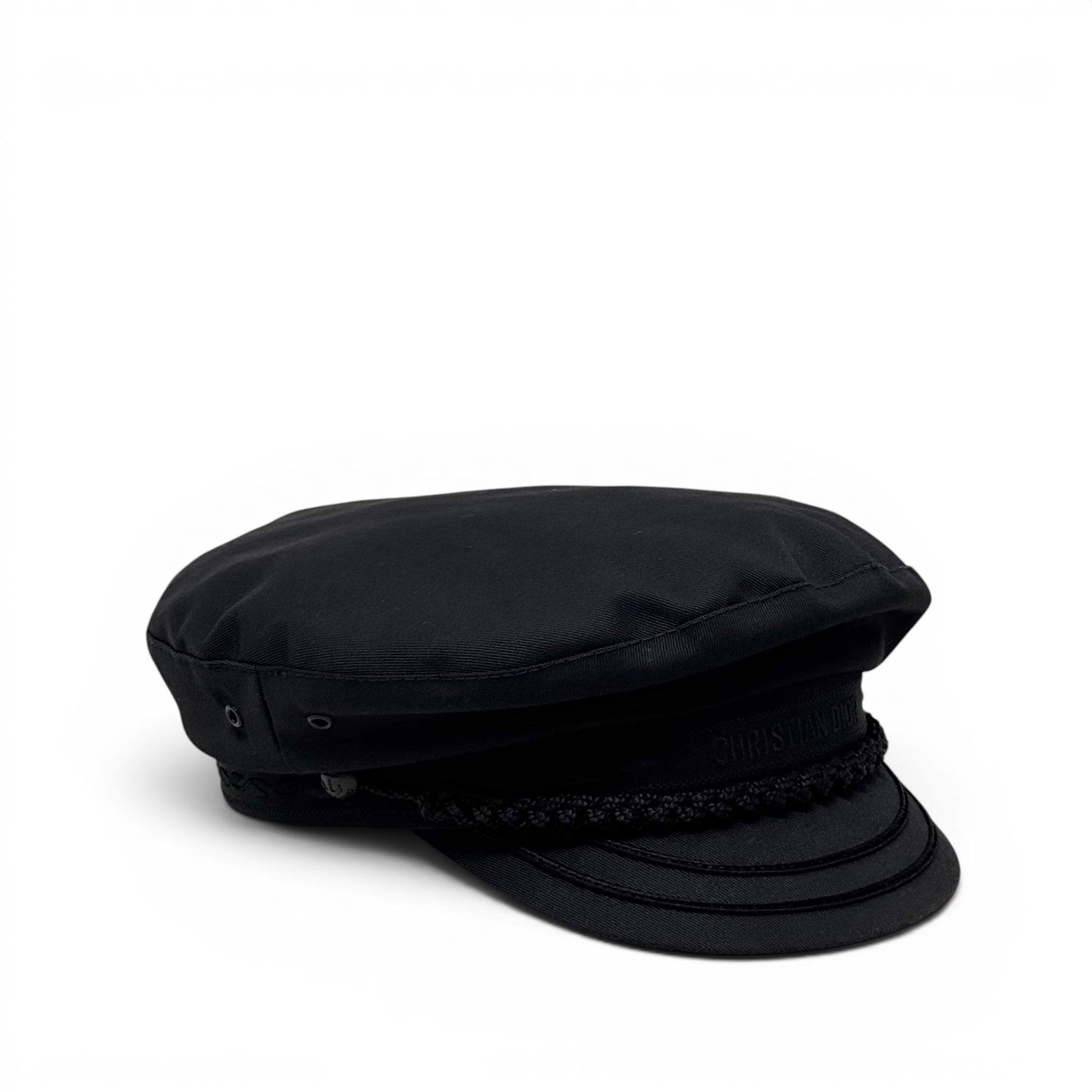 Dior Black Greek Fisherman Cap