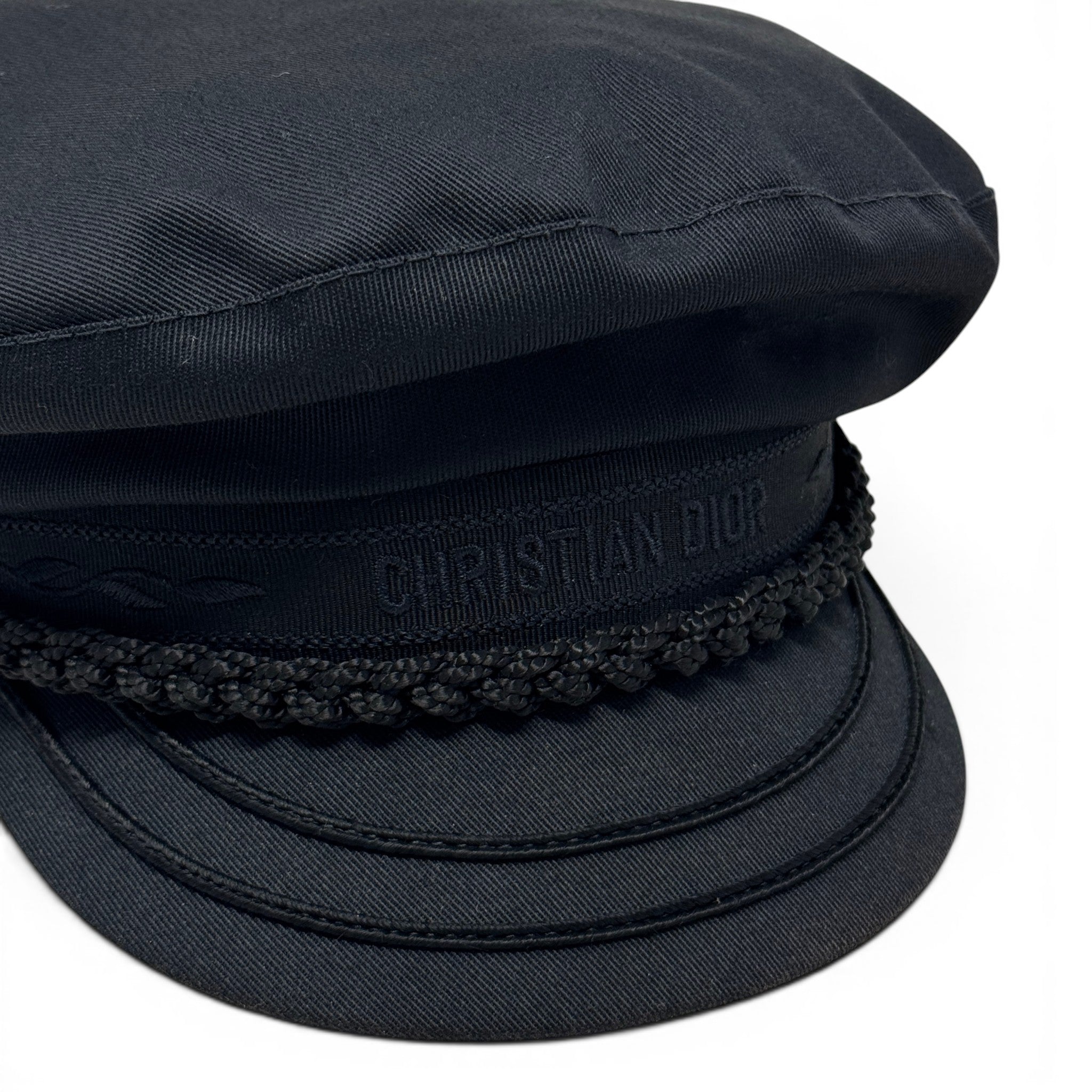 Dior Black Greek Fisherman Cap