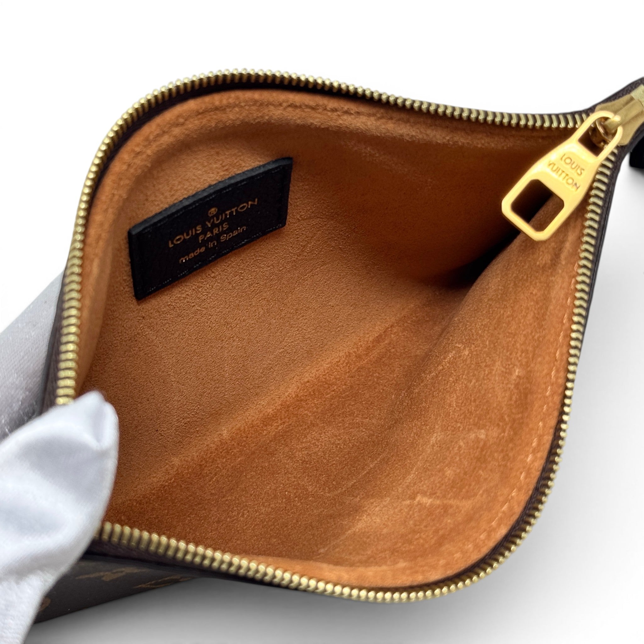 Louis Vuitton Monogram Low Key Hobo Pouch