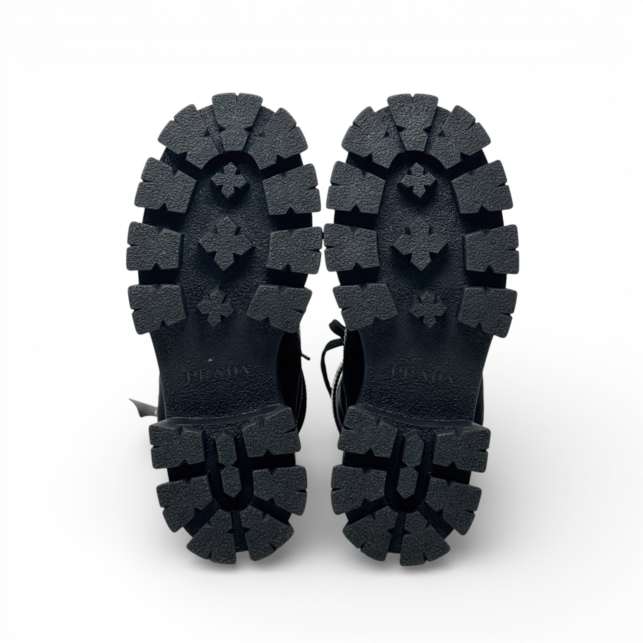 Prada Black Re-Nylon Boots 38 With Pouch