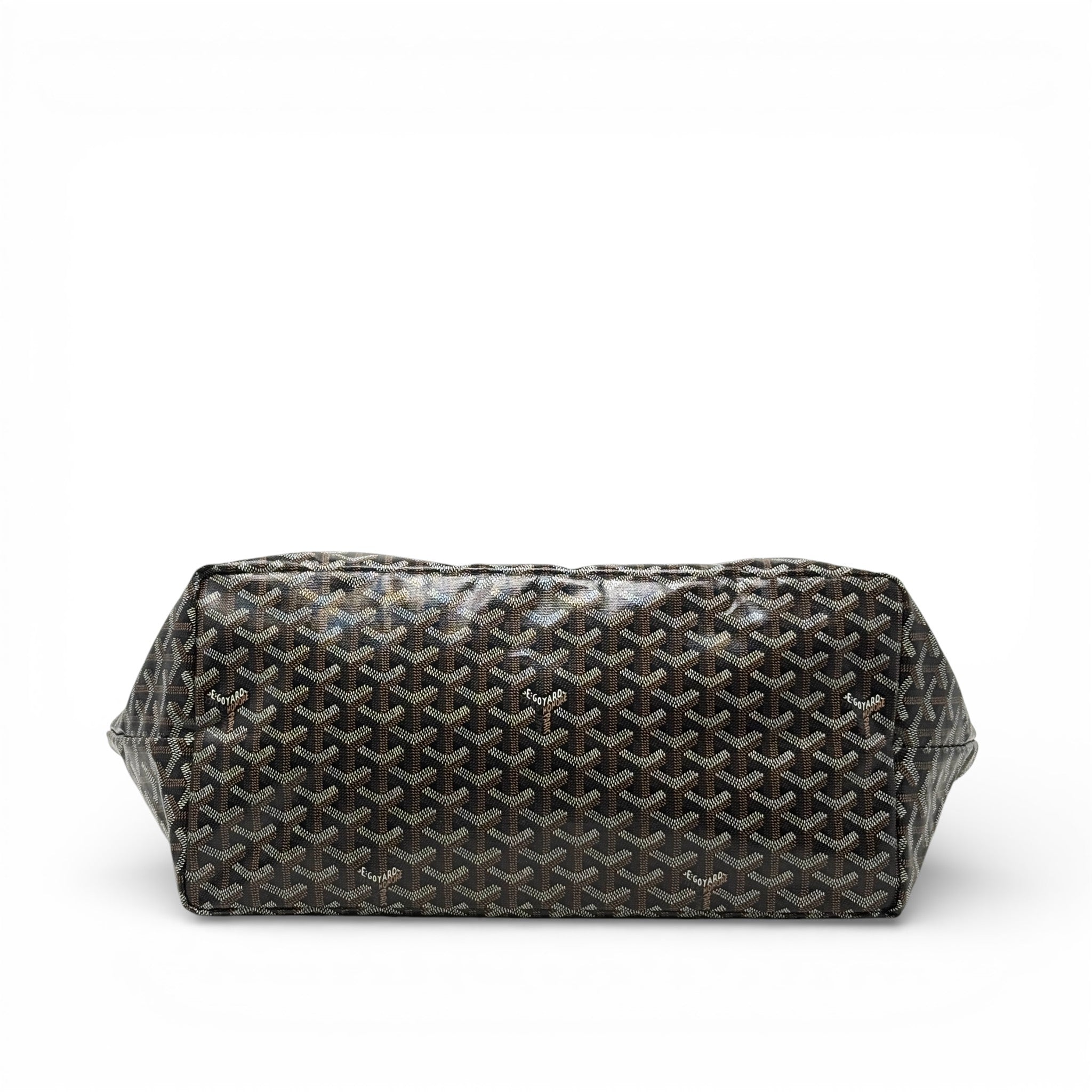 Goyard Black Goyardine St. Louis Tote GM